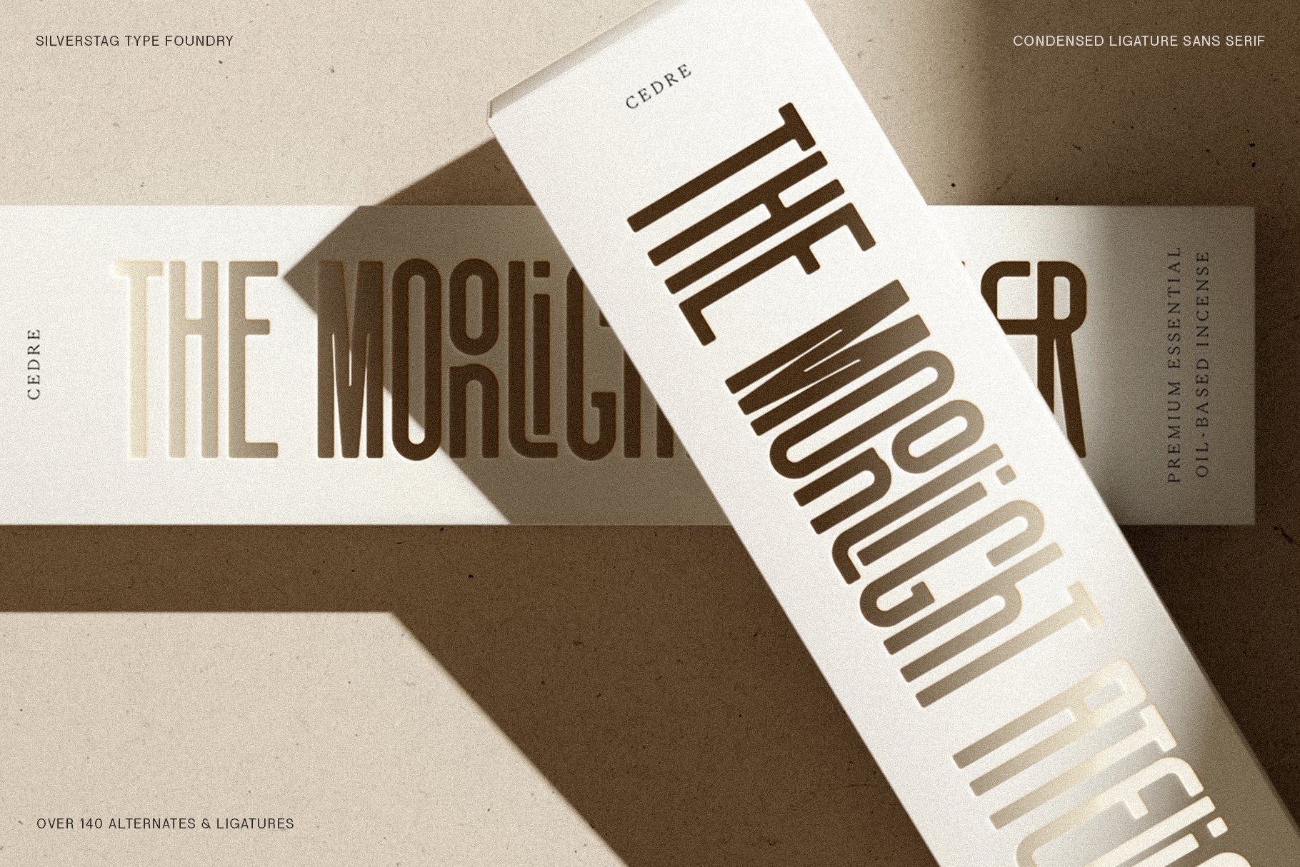 SLTF Snowpack - Ultra Condensed Typeface