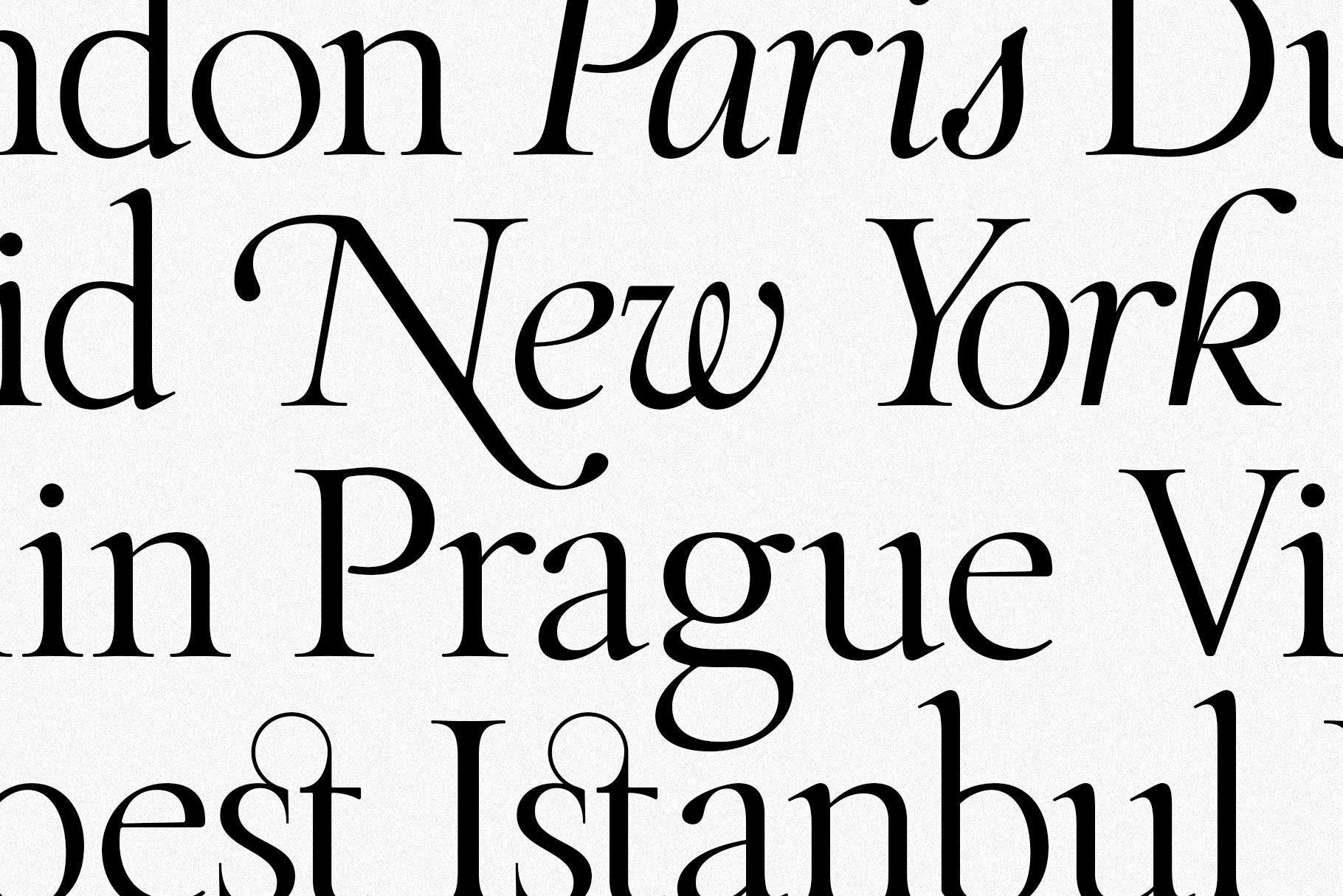 SLTF The Roman Edition - A Classical Serif Typeface