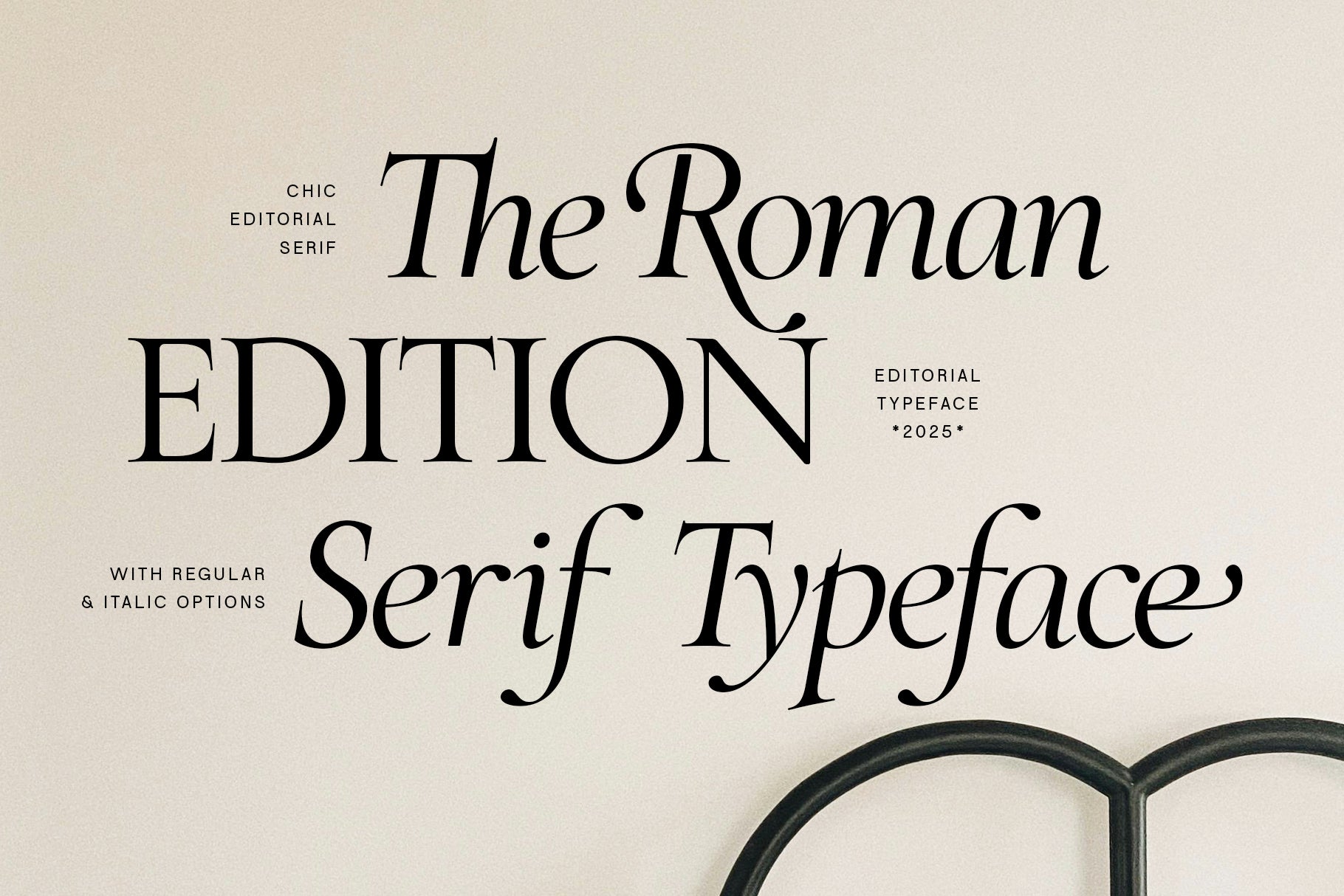 SLTF The Roman Edition - A Classical Serif Typeface