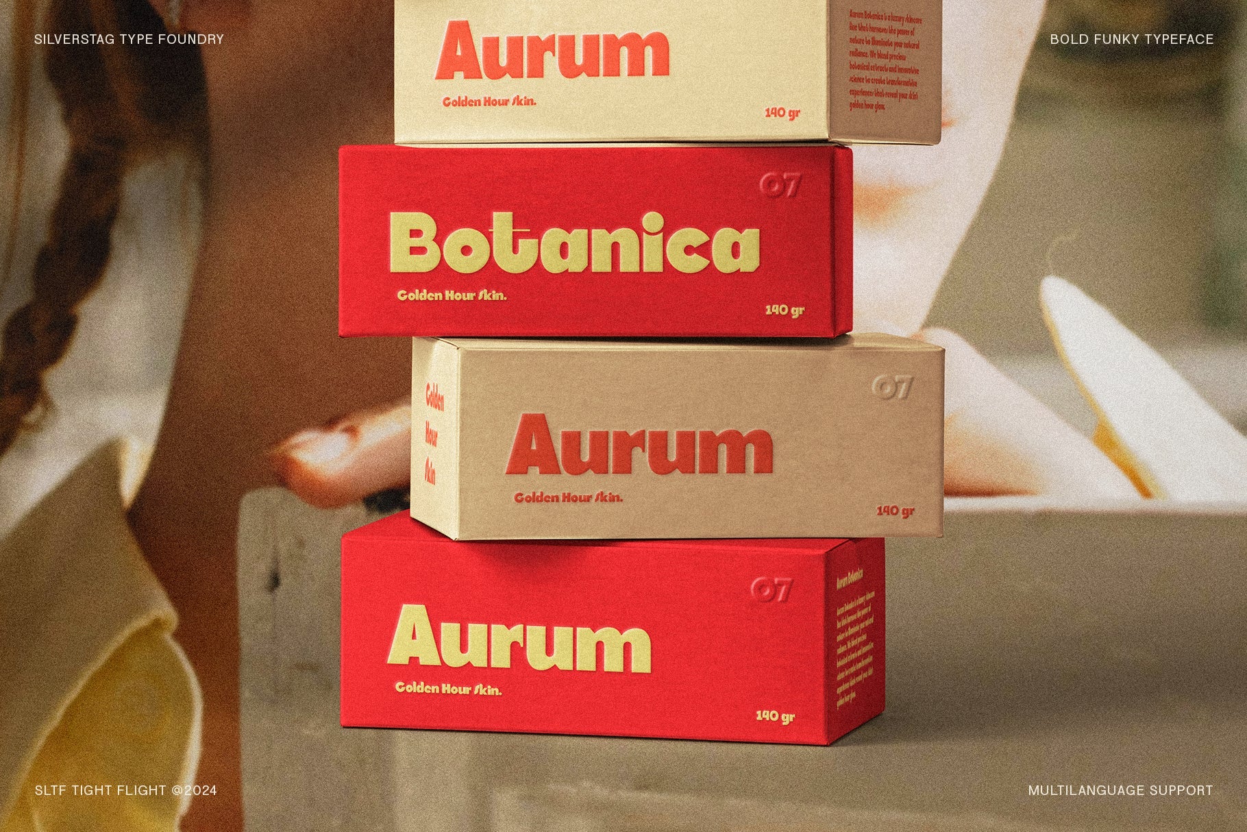 SLTF Tight Flight - Bold Funky Font