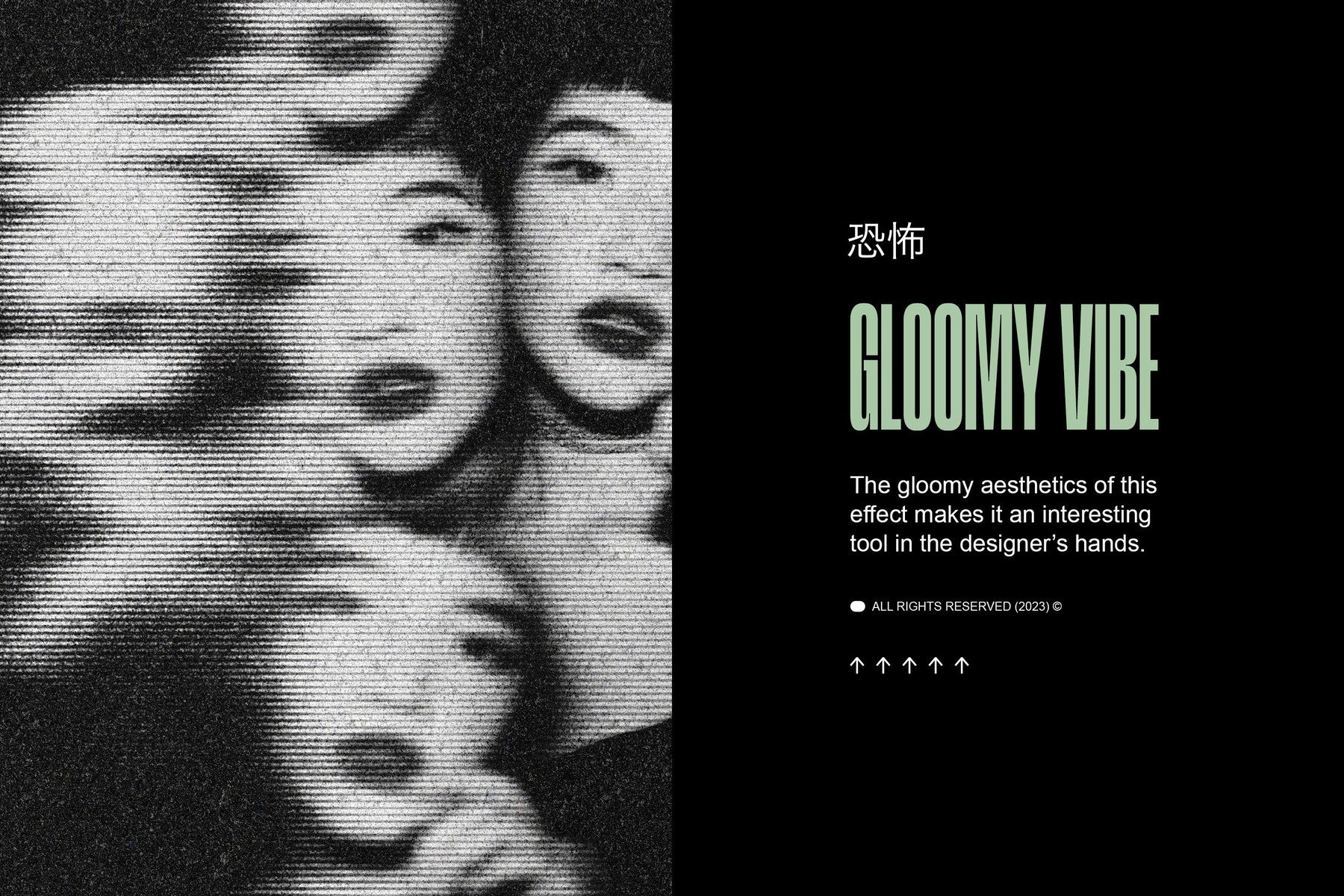Smudged Gloomy Photoshop Kit