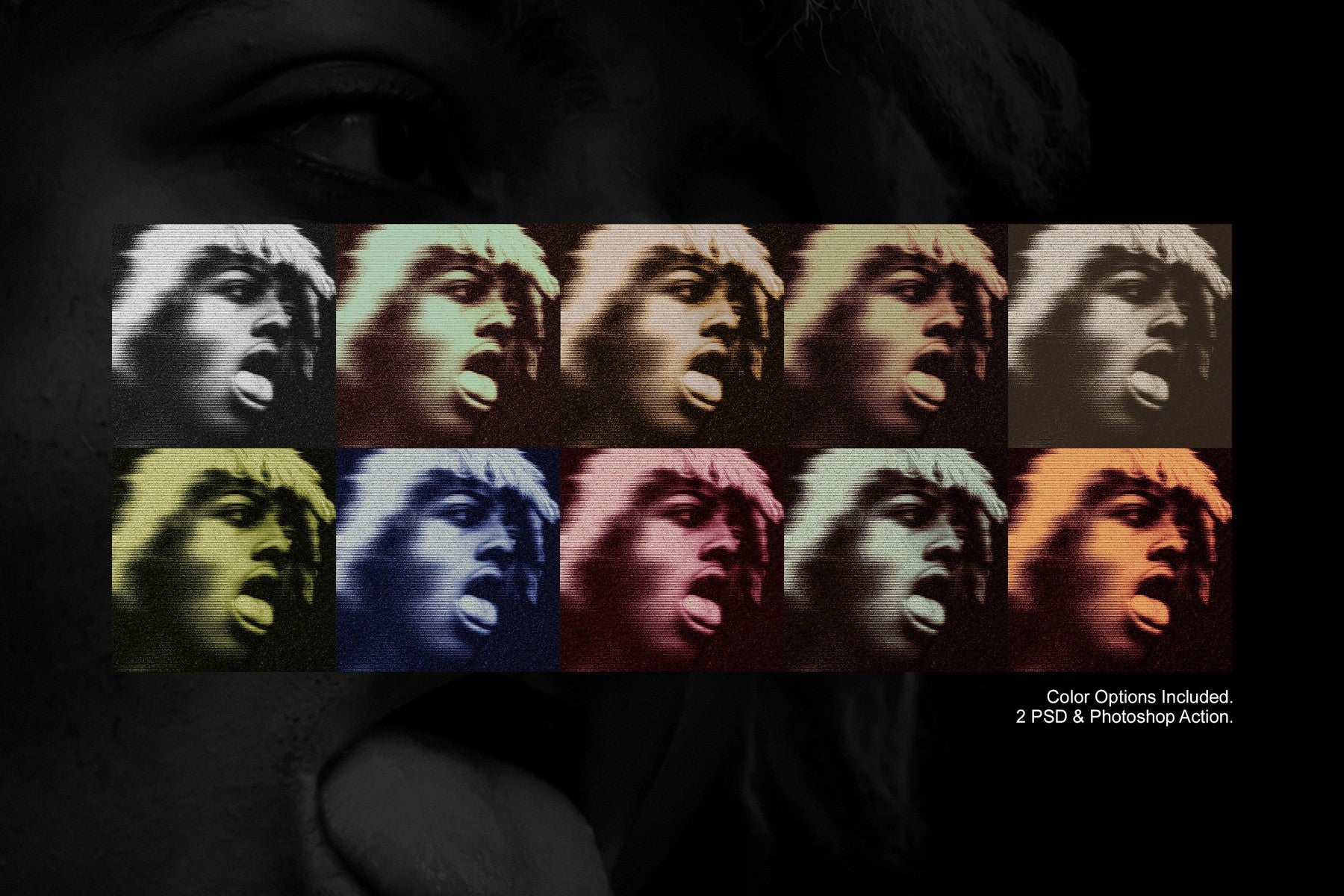 Smudged Gloomy Photoshop Kit