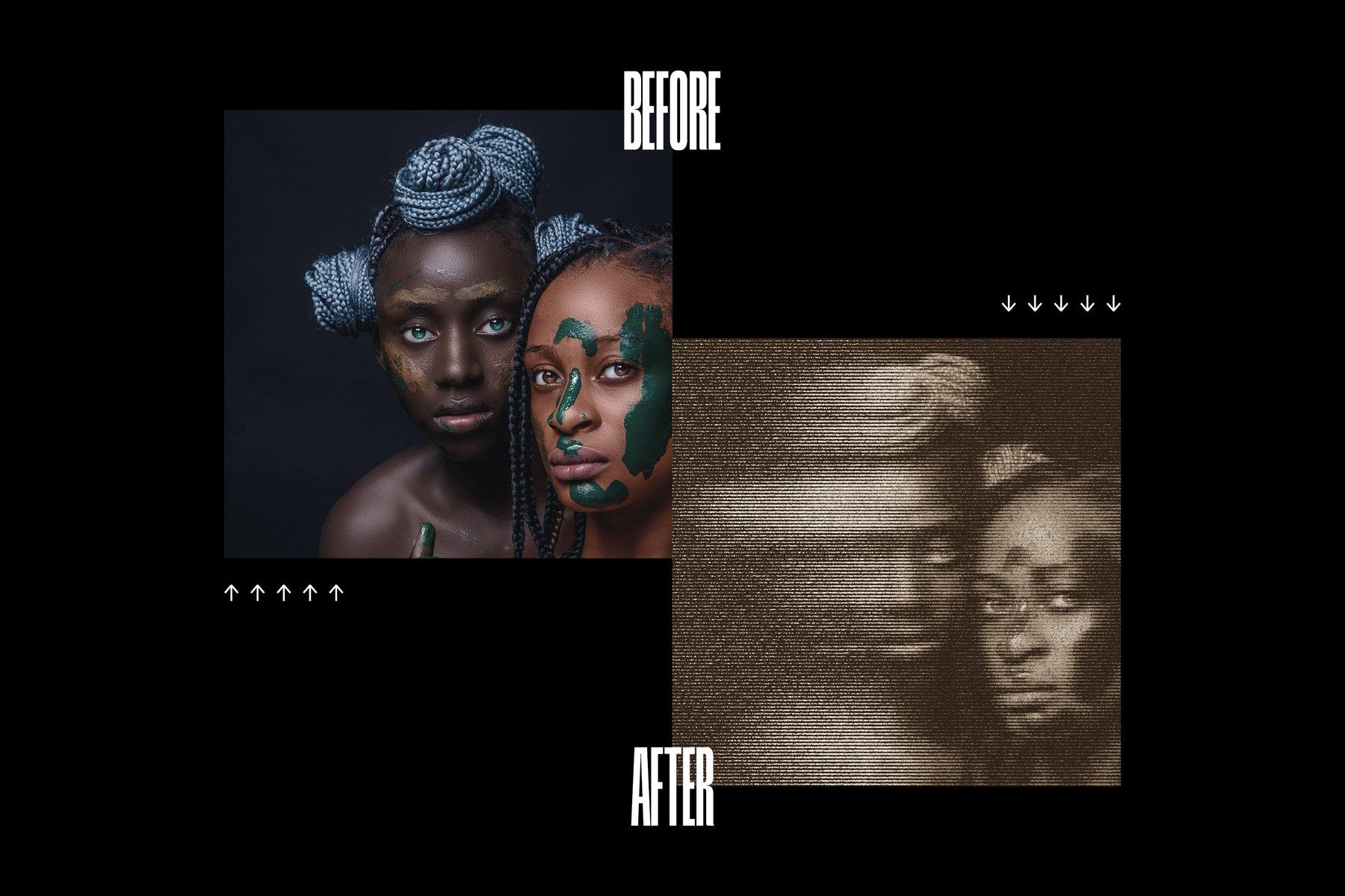 Smudged Gloomy Photoshop Kit