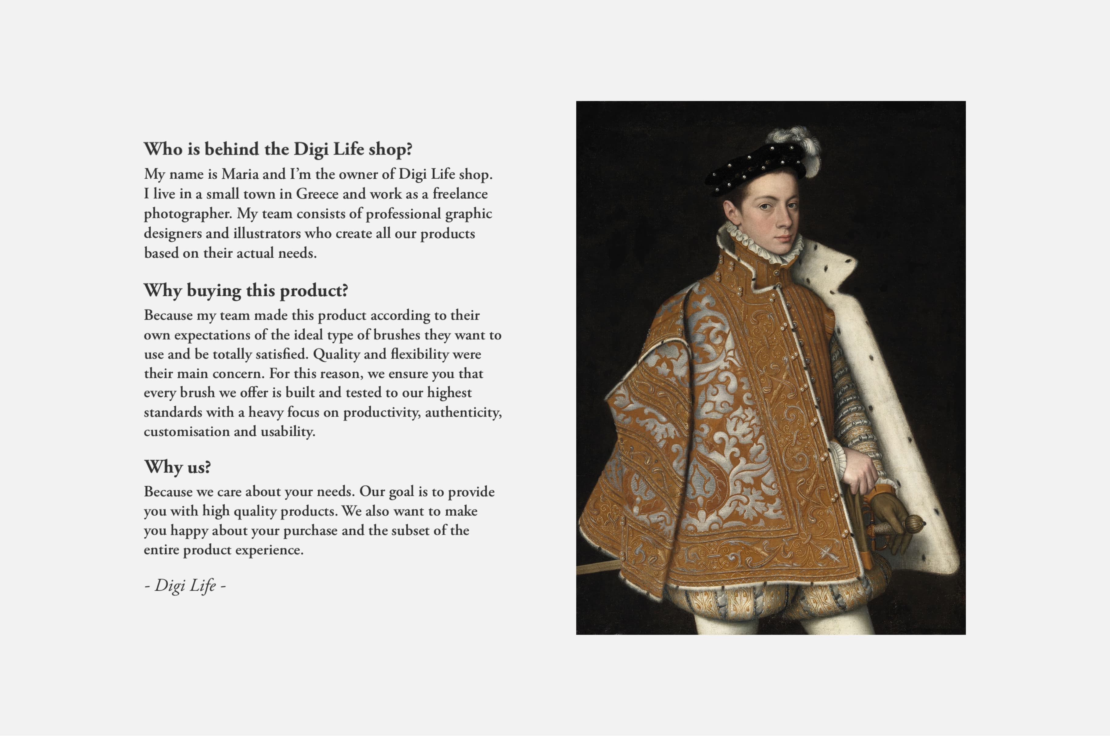 Sofonisba Anguissola Procreate Kit