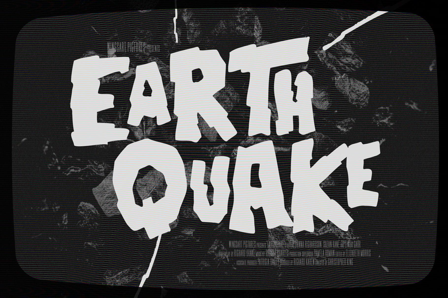 Space Rocks! A Retro Sci-Fi Font Inspired by 1950s Television Serials