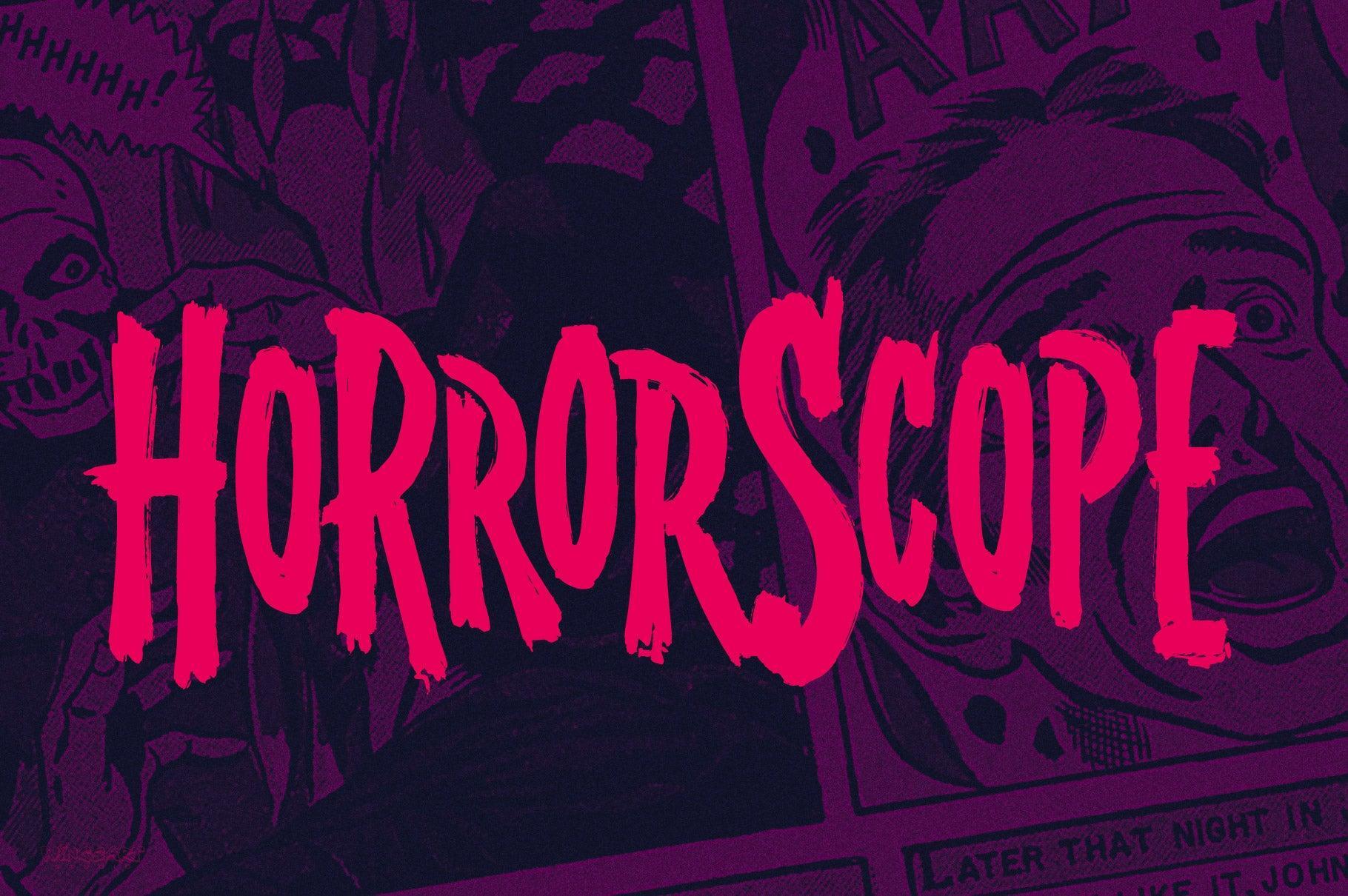 Splatterpunks - A Halloween Brush Font