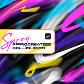 Spray Procreate Brushes