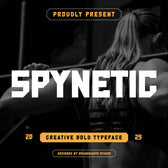 Spynetic Creative Bold Typeface Font