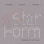 StarForm Display Typeface