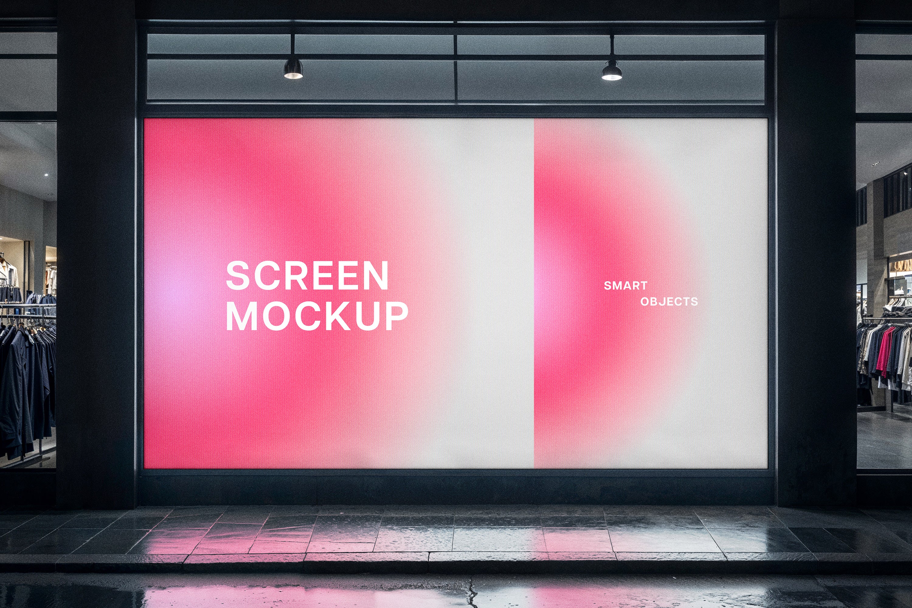 Storefront Screen Mockup