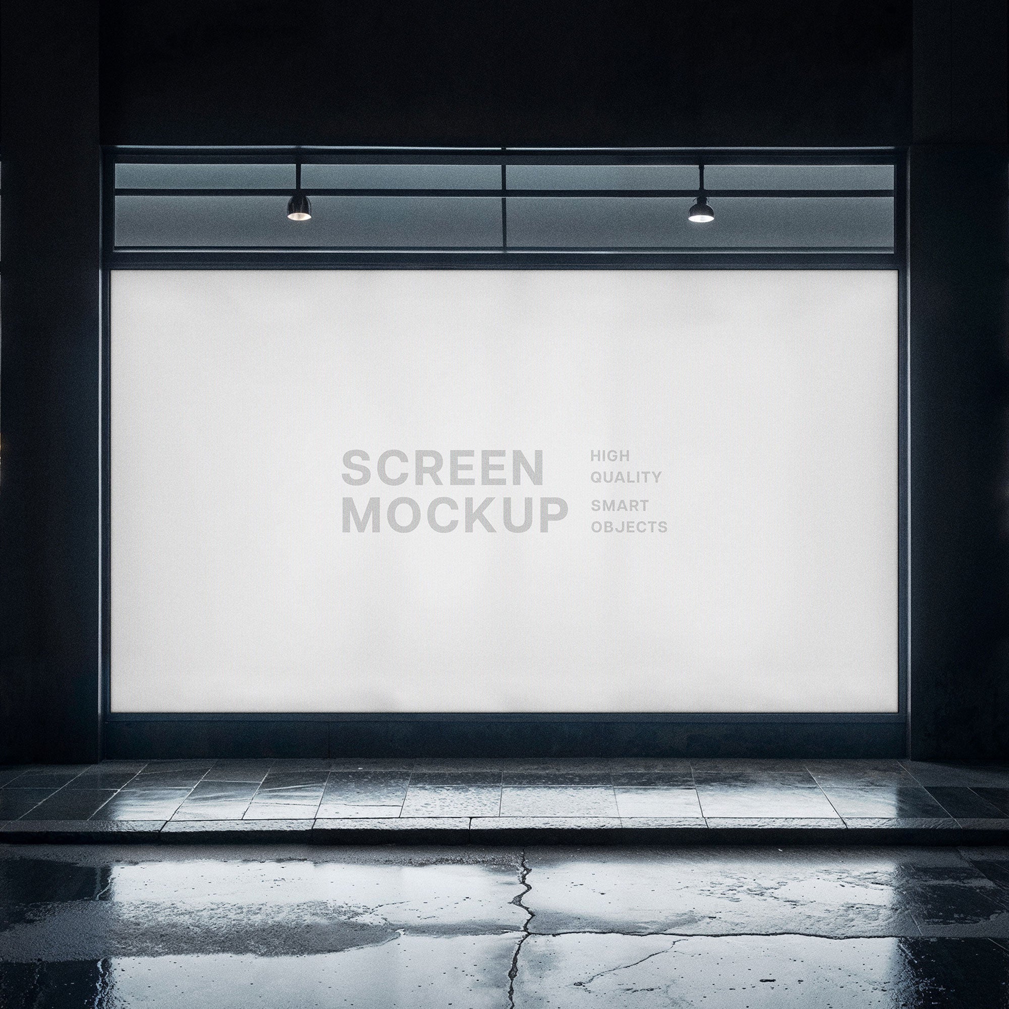 Storefront Screen Mockup