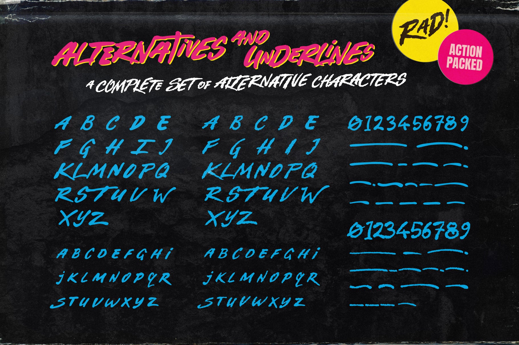 Street Punks: Graffiti Inspired Marker Pen and Paint Brush Font