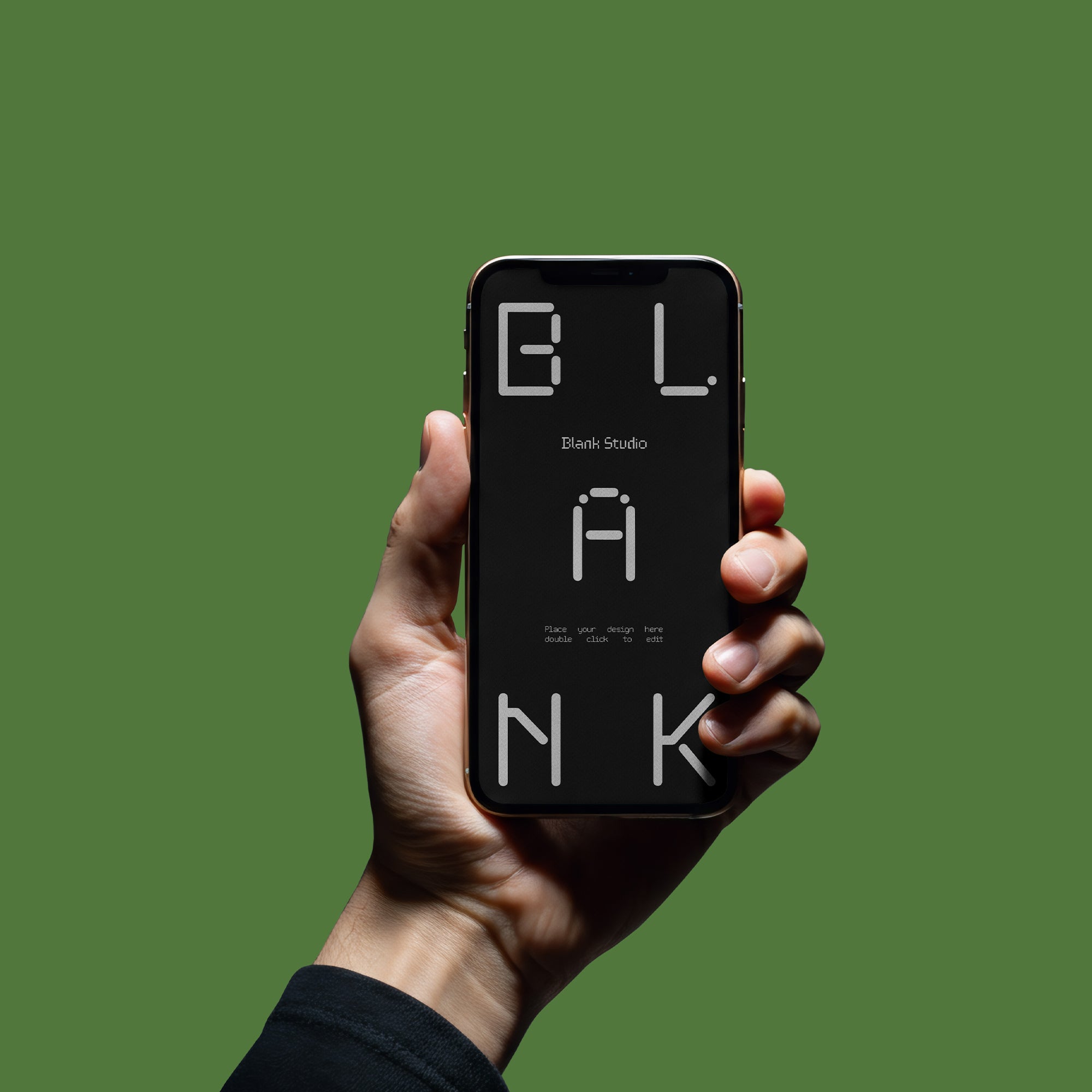Studio Spotlight Phone Mockup