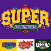 Superhero Comic Badge Text Effect