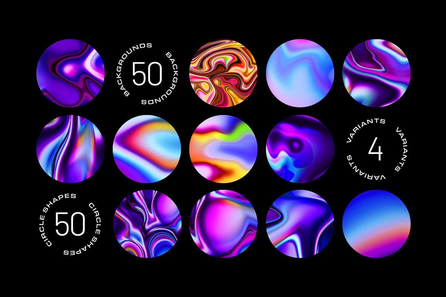 Surreal Gradient Waves