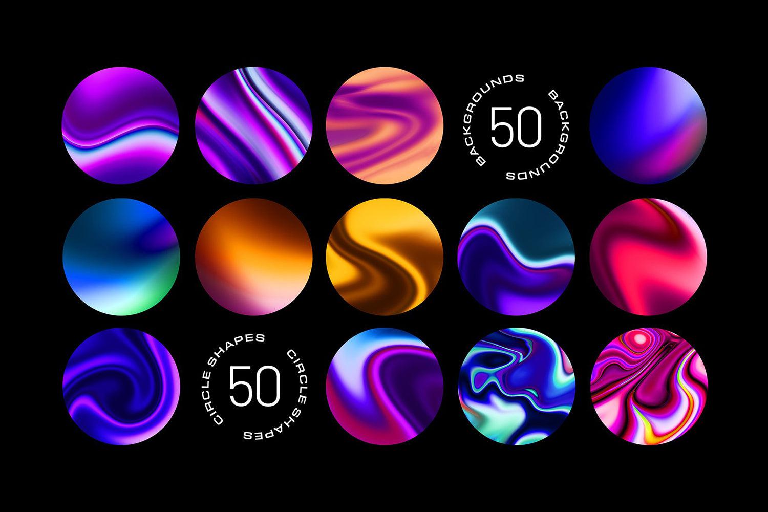 Surreal Gradient Waves