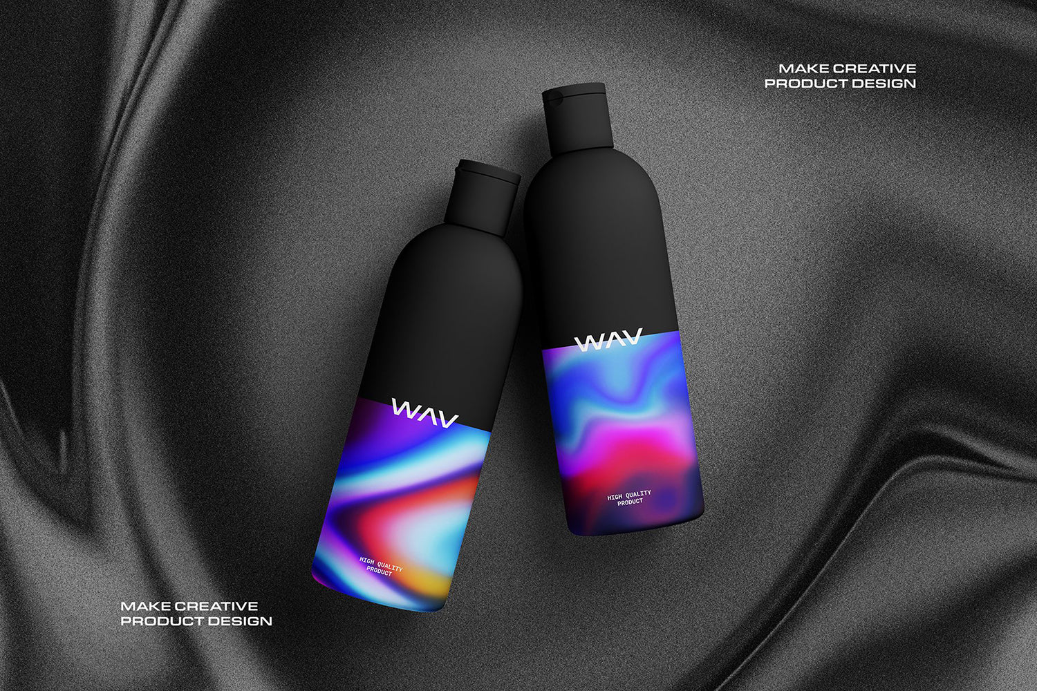 Surreal Gradient Waves