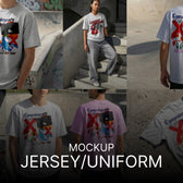 T-Shirt Jersey Mockup