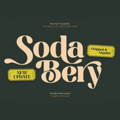 TBJ Sodabery Serif Retro Family