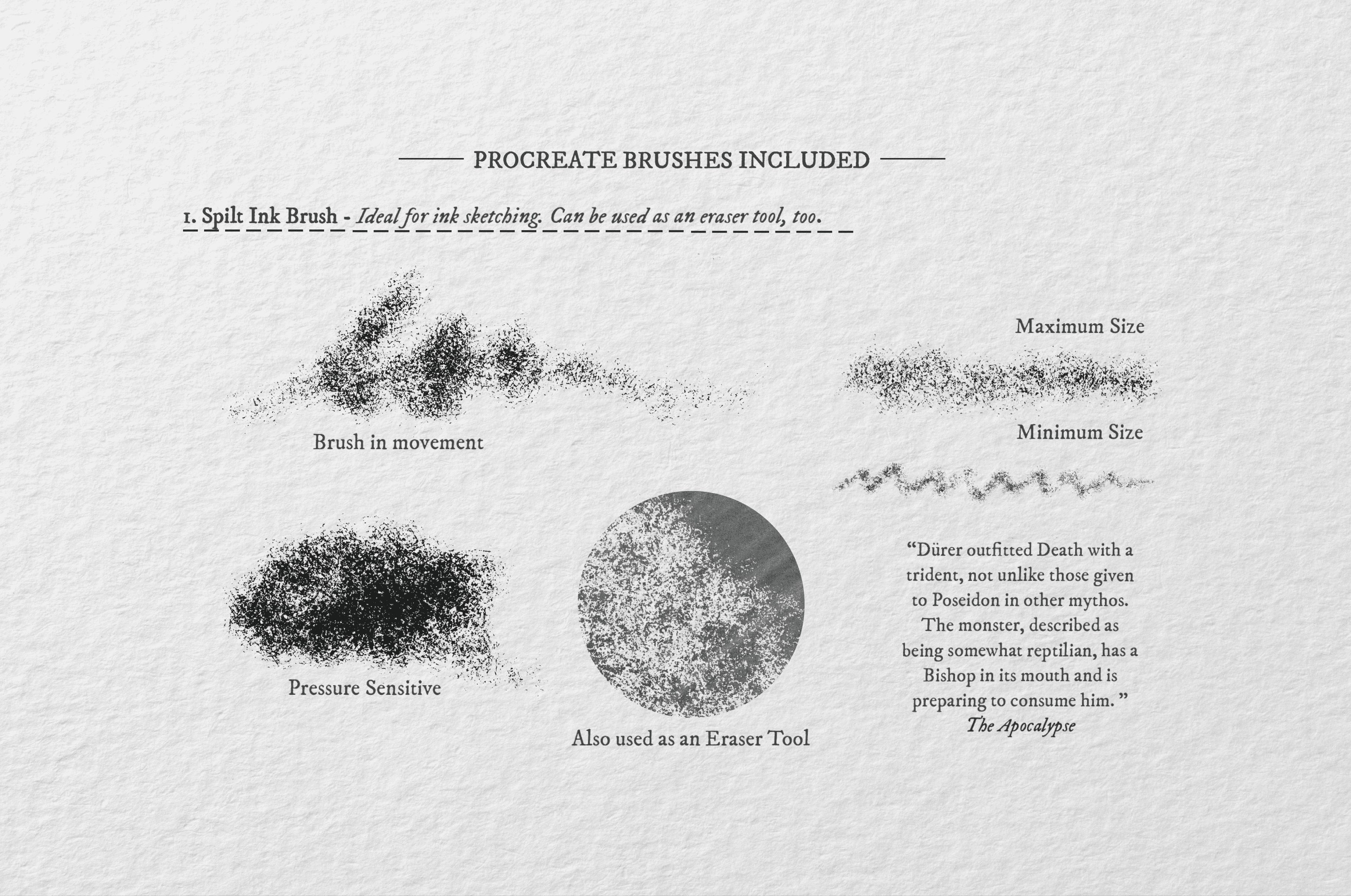 The Apocalypse Procreate Kit