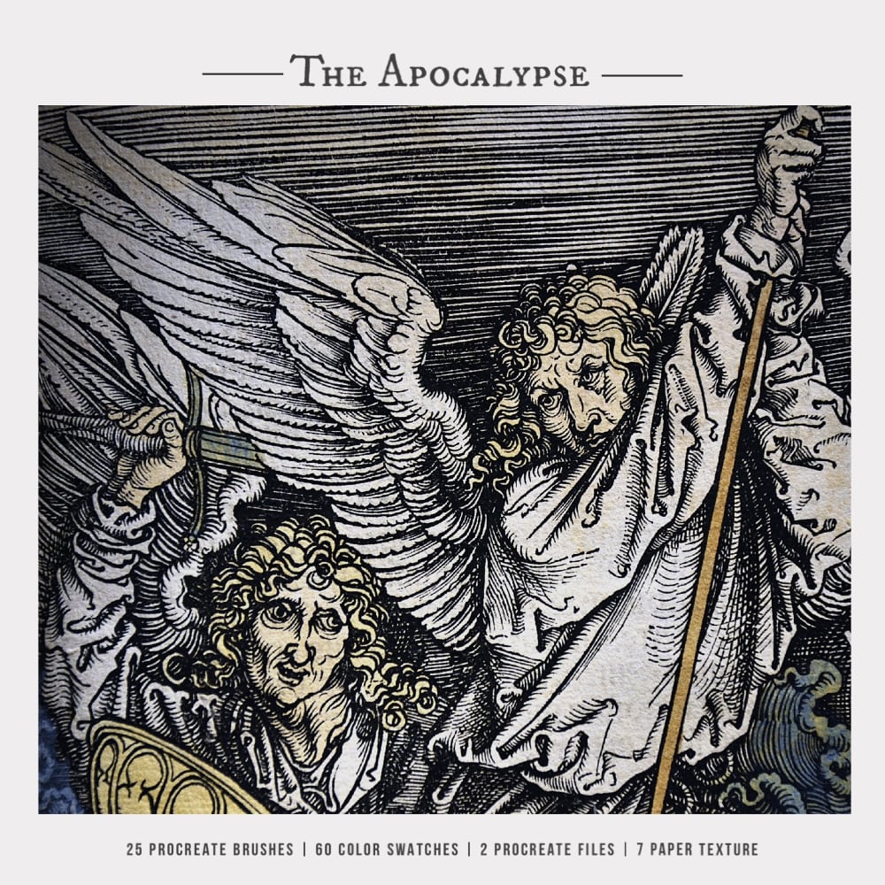 The Apocalypse Procreate Kit