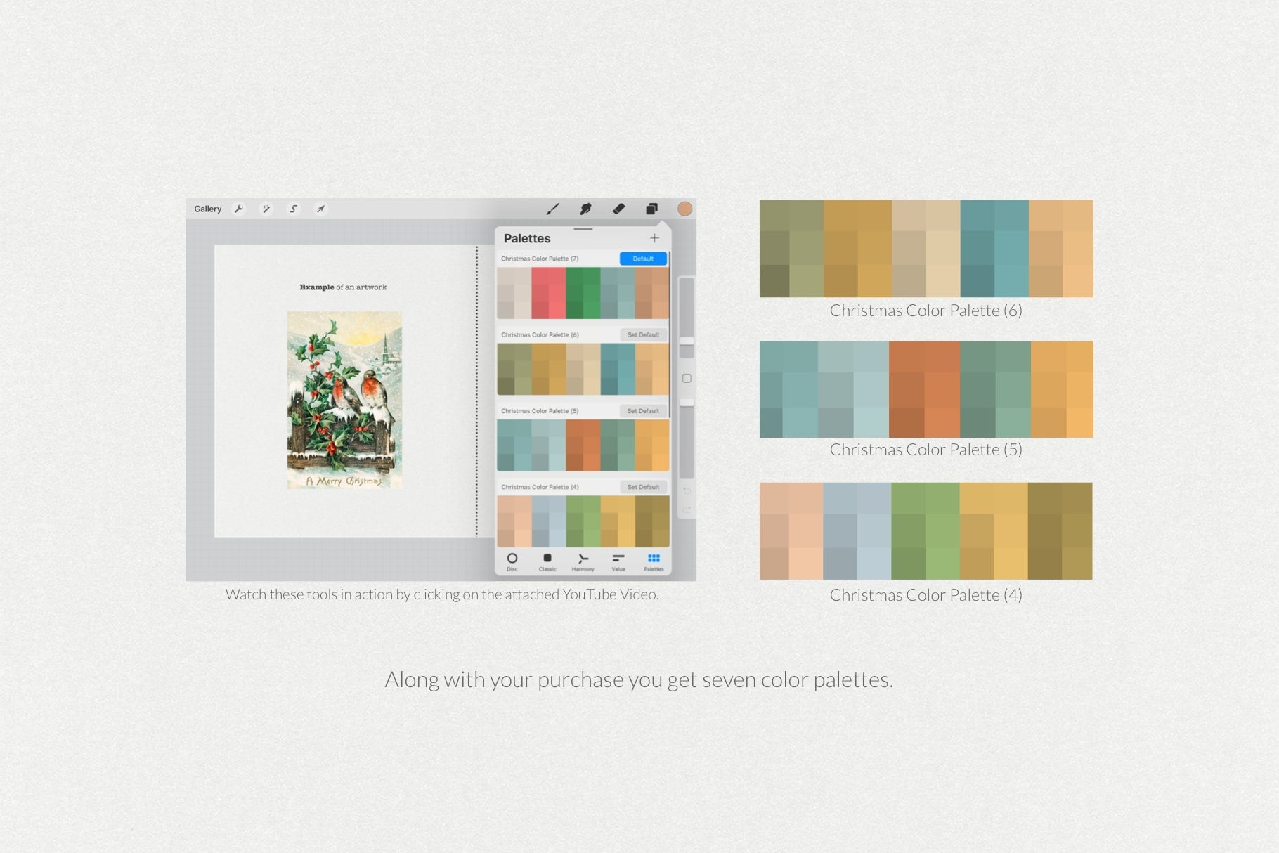 The Christmas (2021) Procreate Kit