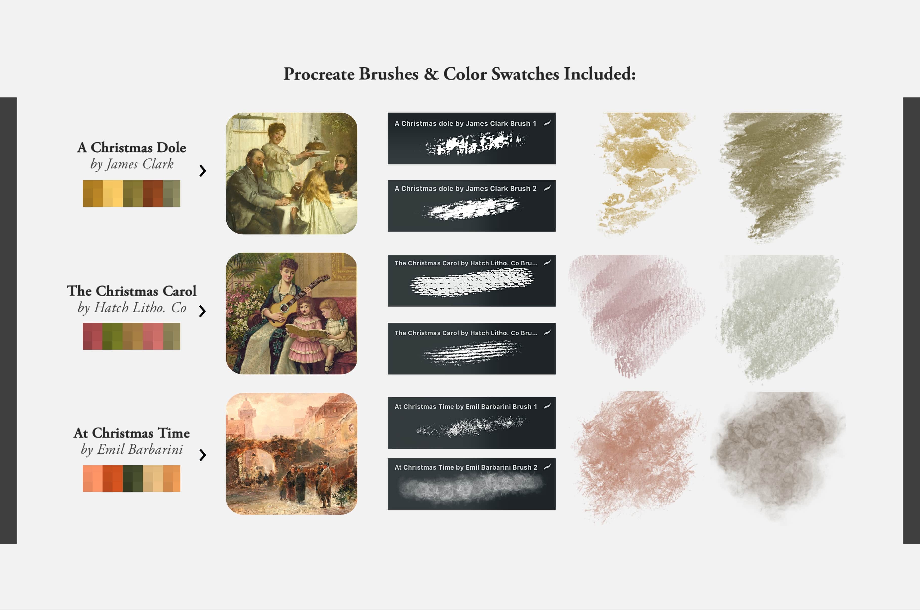 The Christmas Procreate Kit (2023)