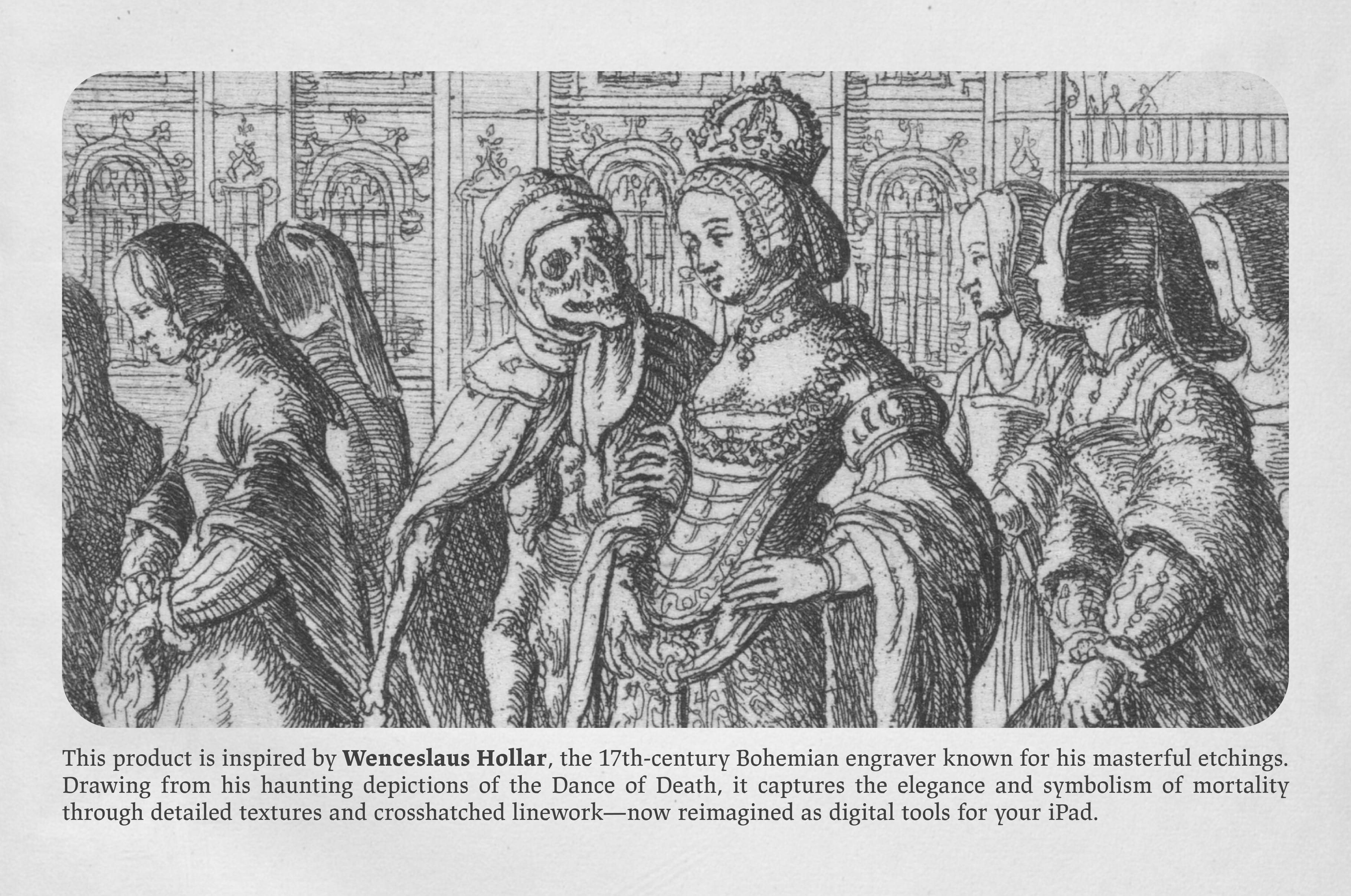 The Dance of Death Procreate Kit