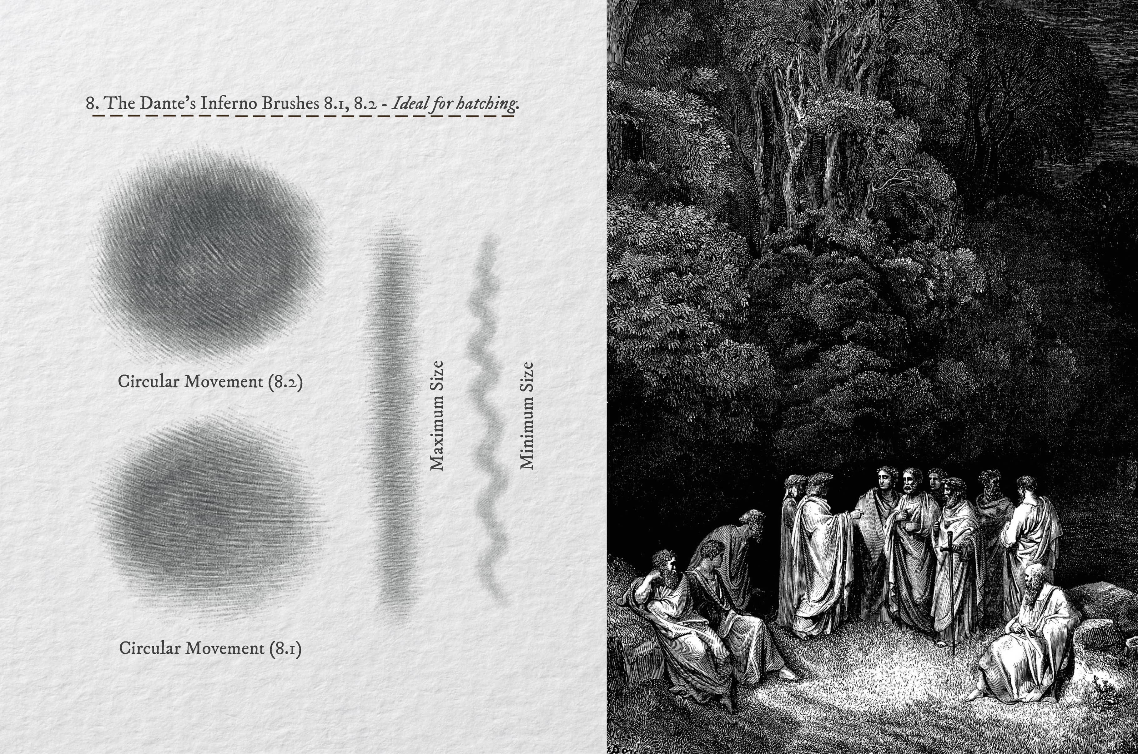 The Dante's Inferno Procreate Kit