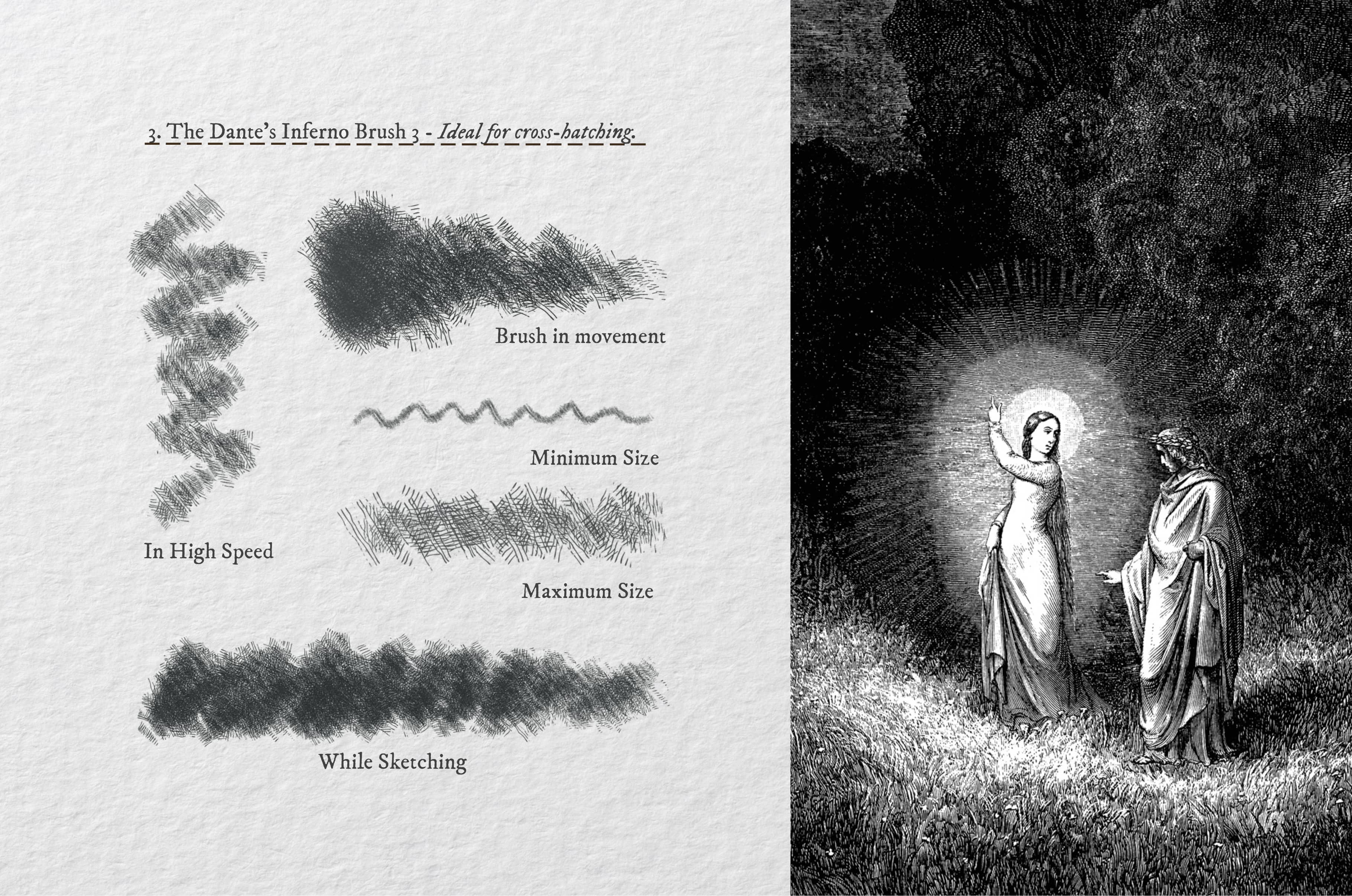 The Dante's Inferno Procreate Kit