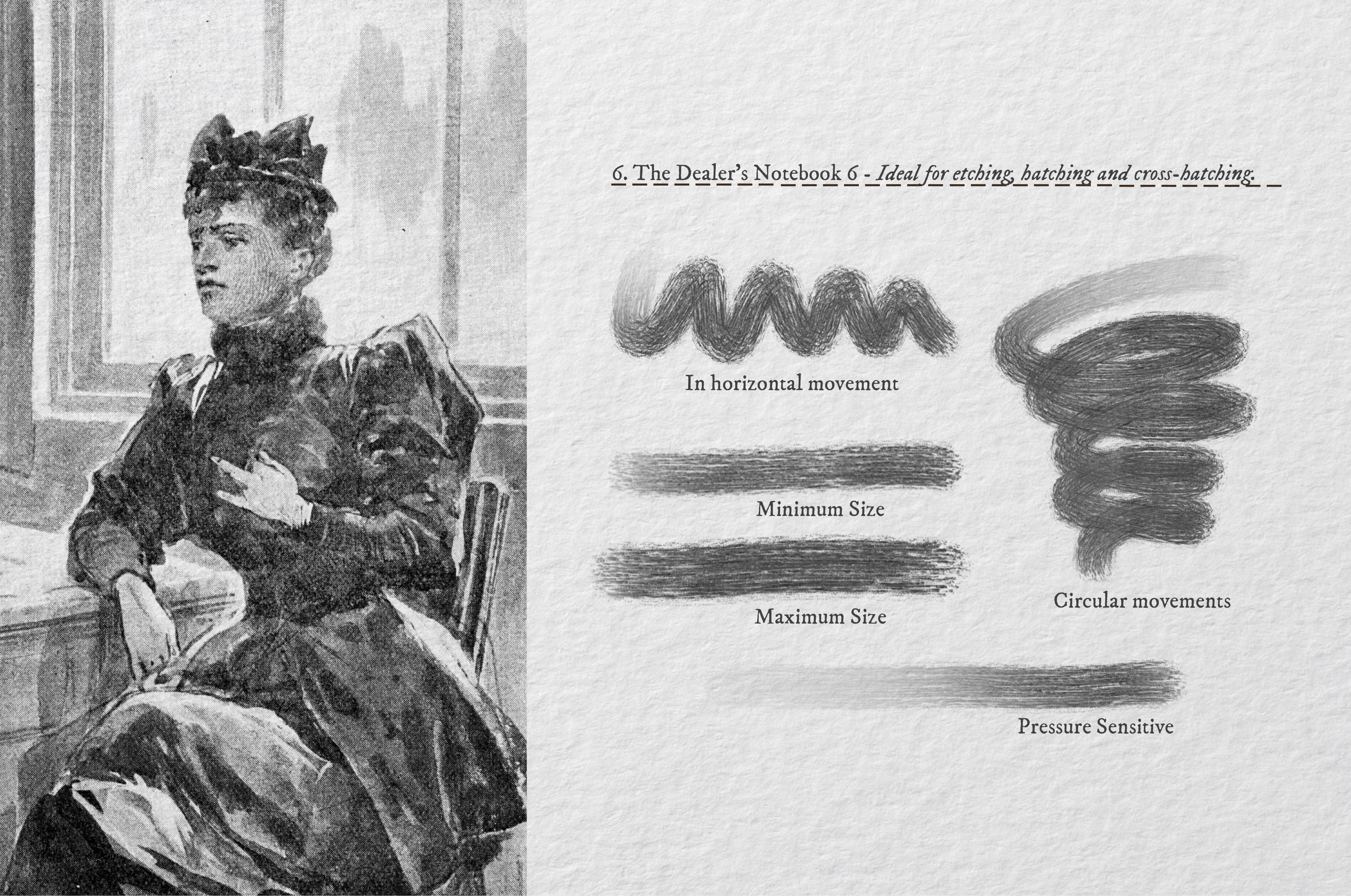 The Dealer's Notebook Procreate Kit