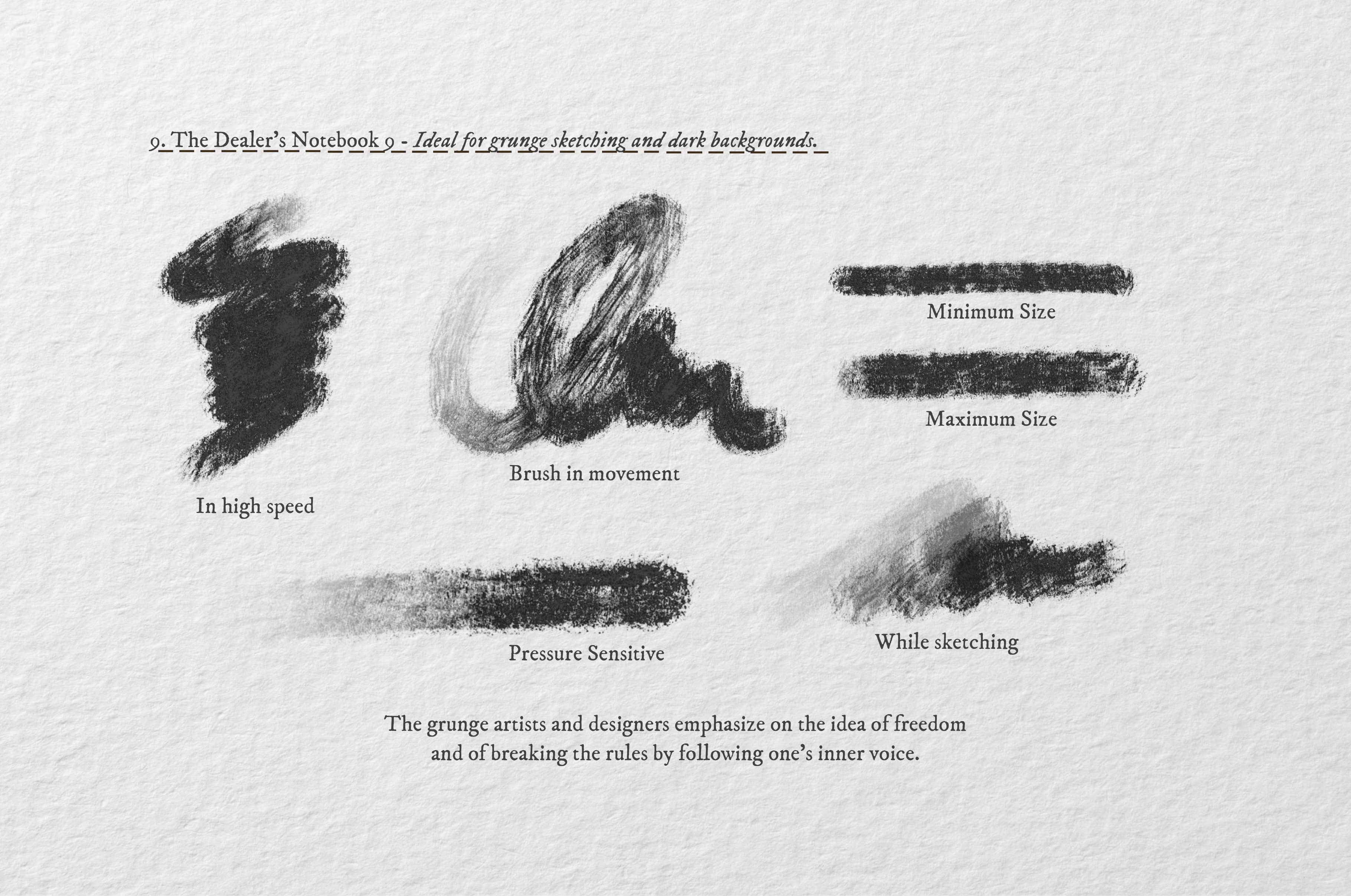 The Dealer's Notebook Procreate Kit