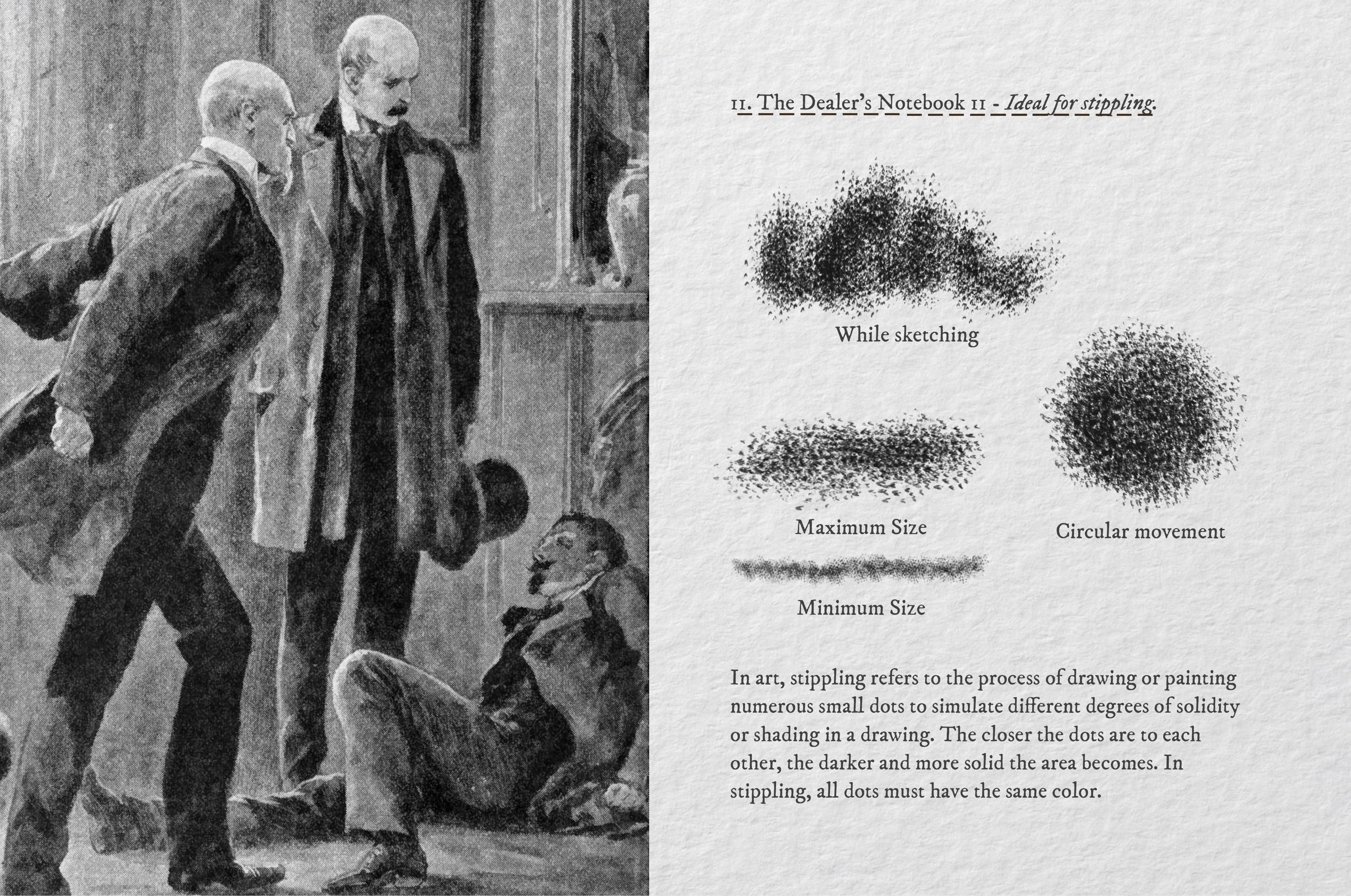 The Dealer's Notebook Procreate Kit