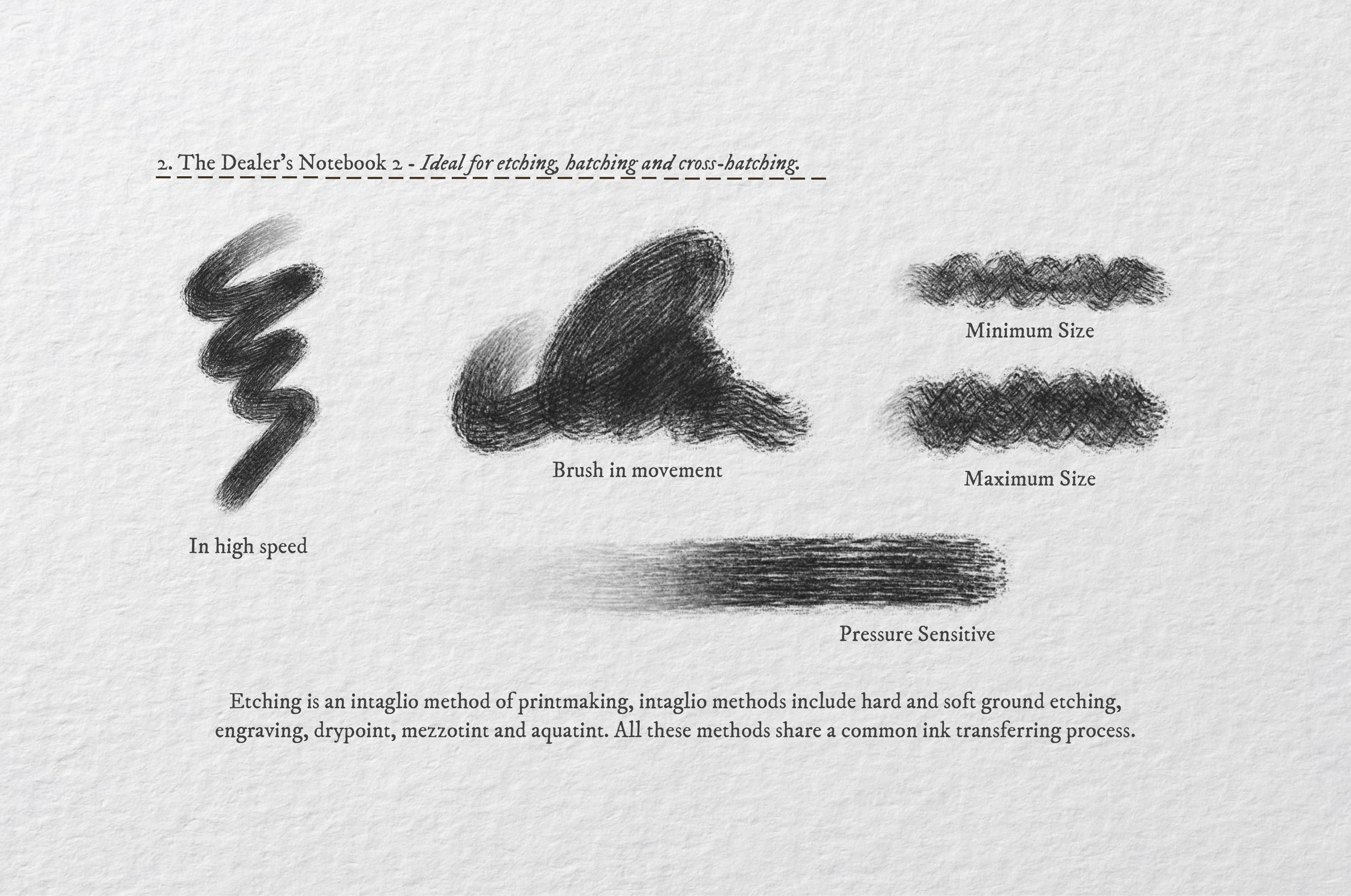 The Dealer's Notebook Procreate Kit