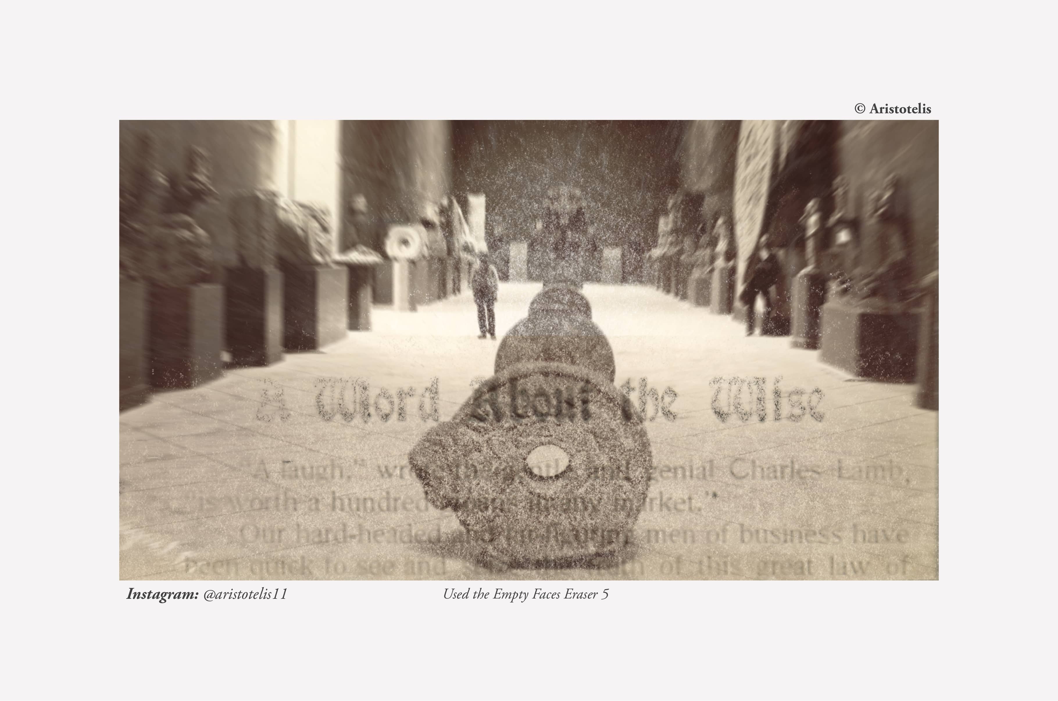 The Empty Faces Collage Creator & Procreate Erasers