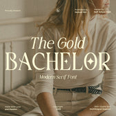 The Gold Bachelor Serif Font