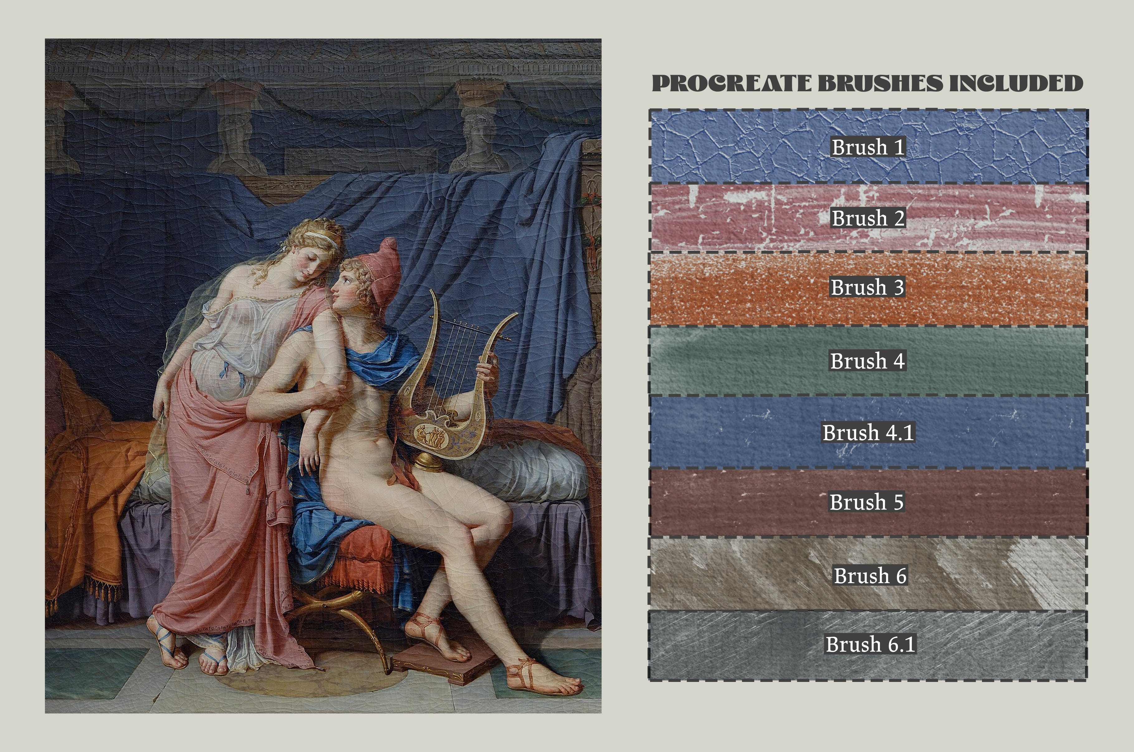 The Iliad Procreate Kit