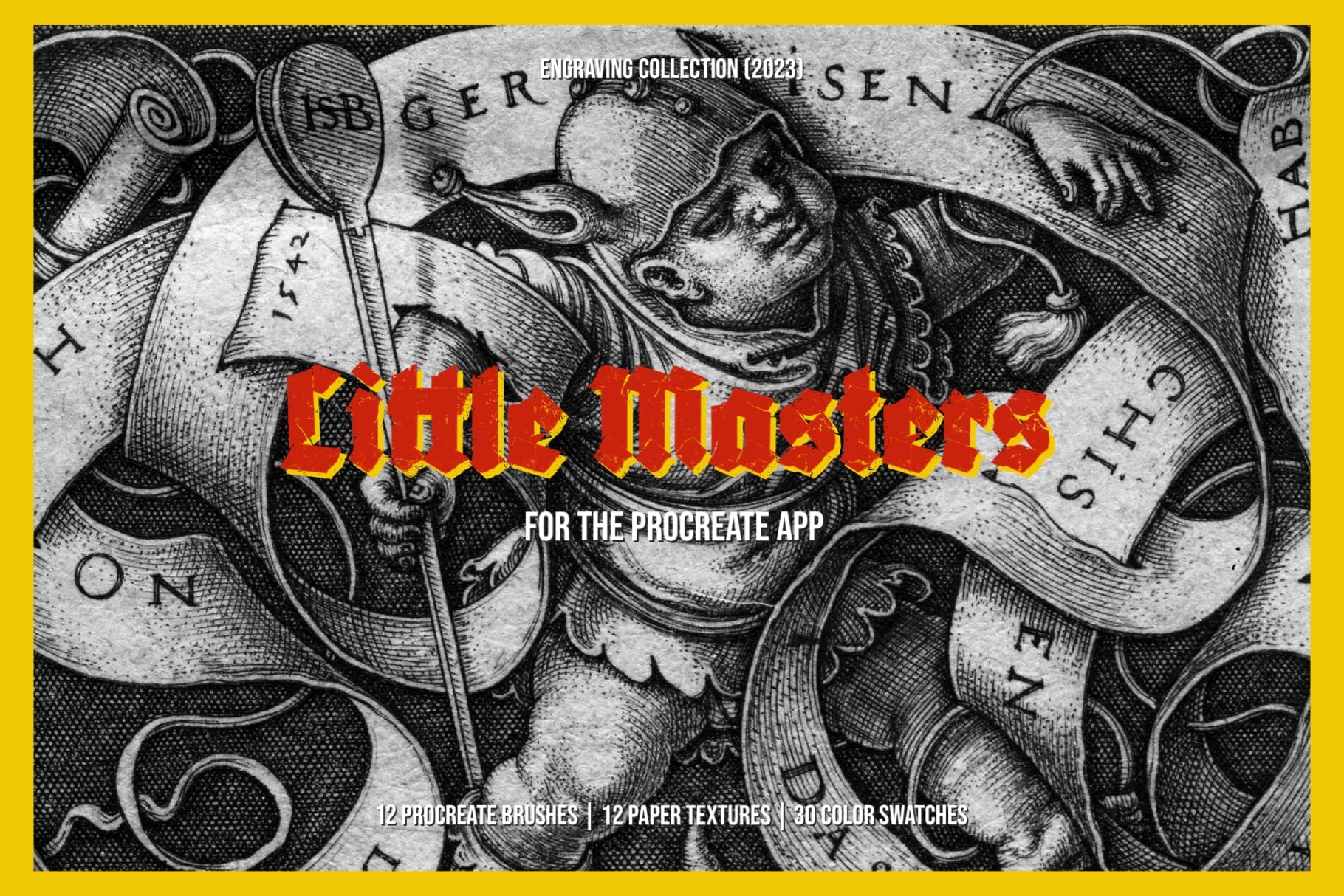The Little Masters Procreate Kit