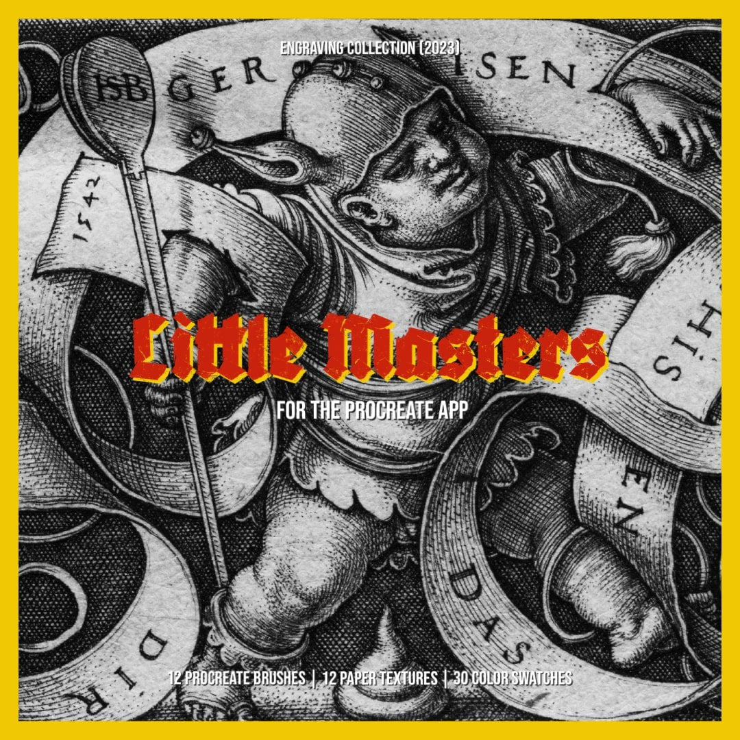 The Little Masters Procreate Kit