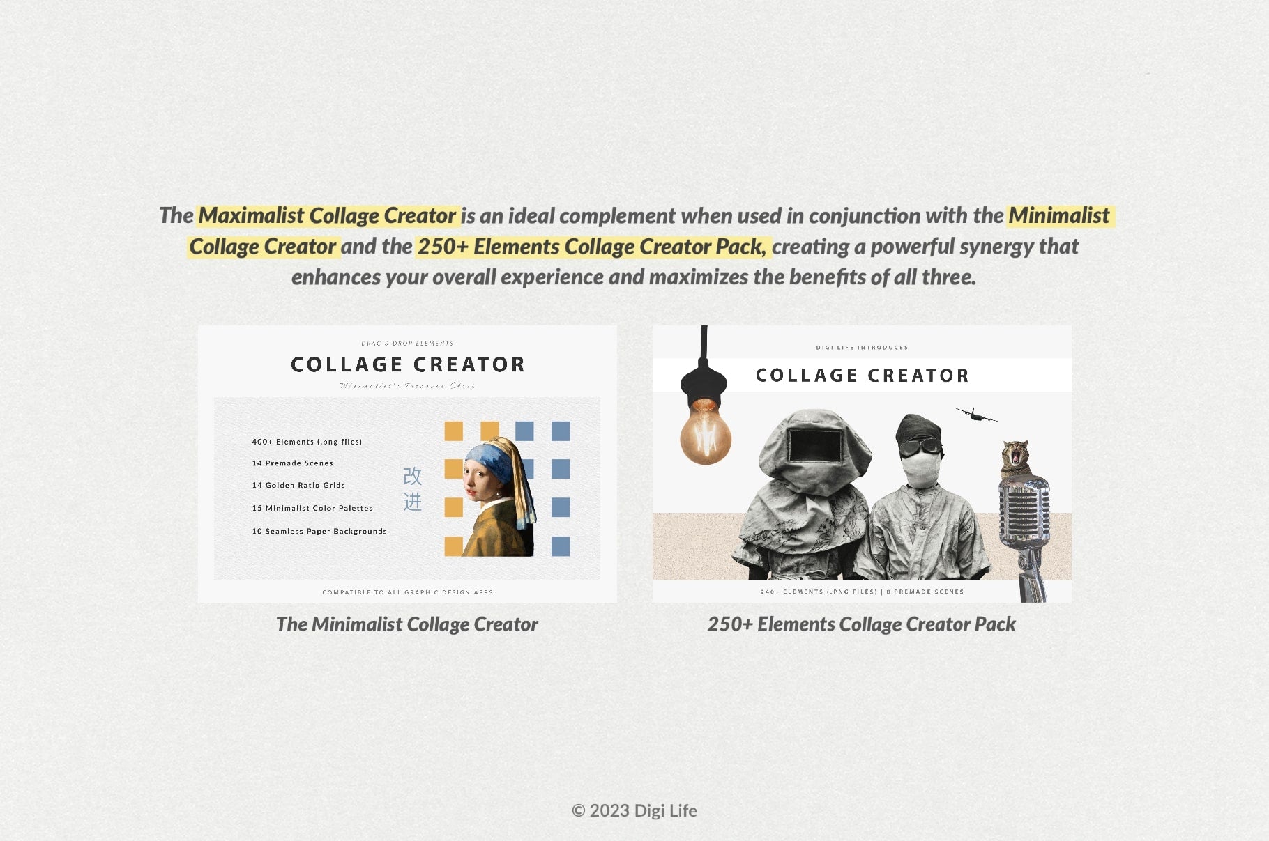 The Maximalist Collage Creator