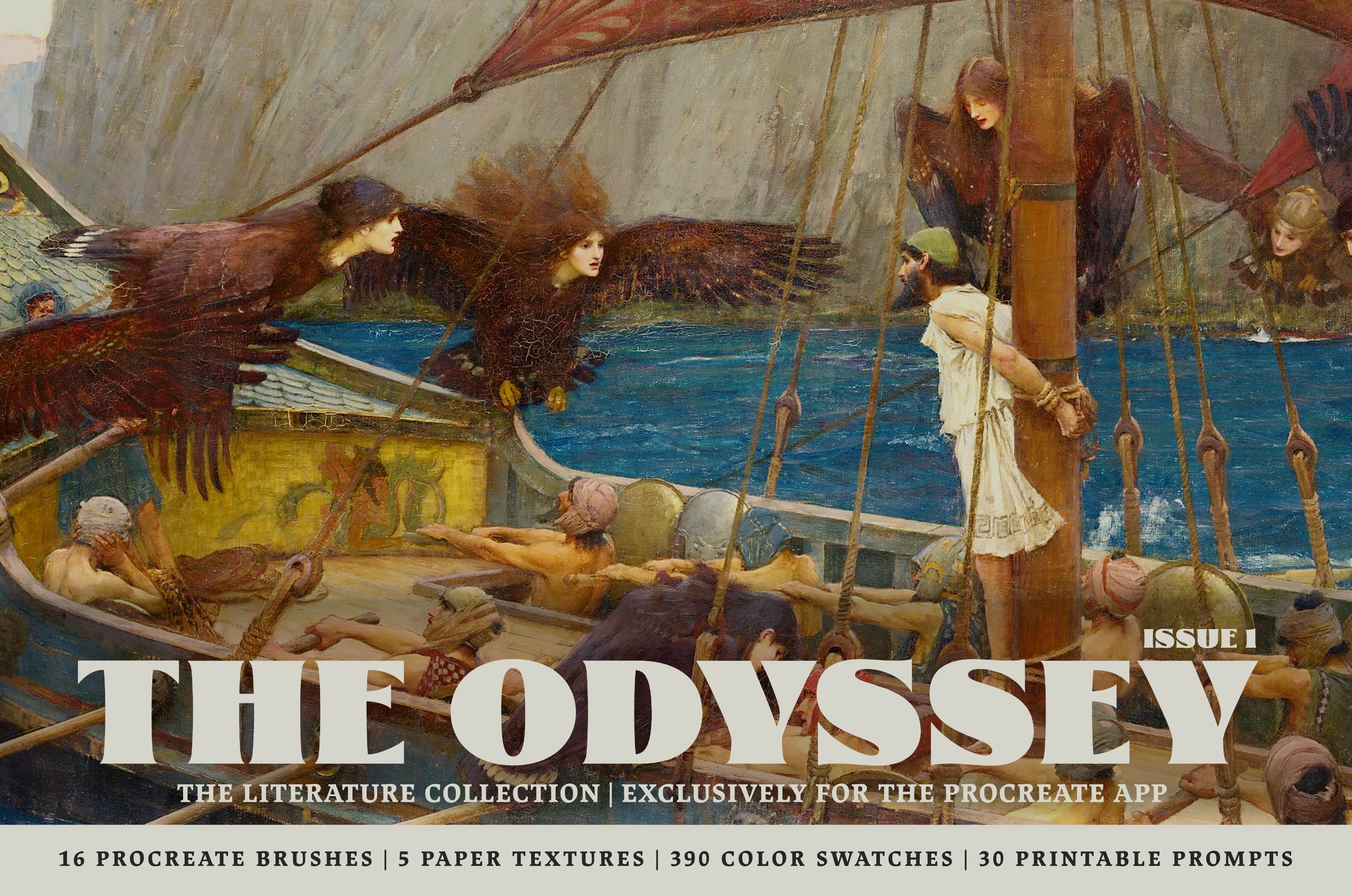 The Odyssey Procreate Kit