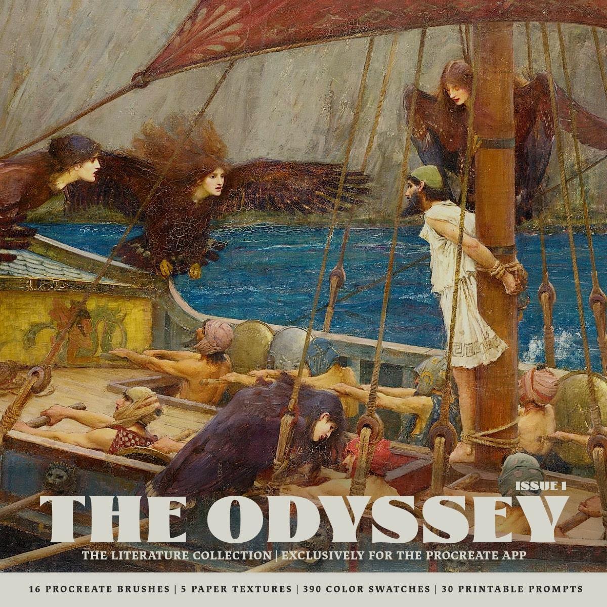 The Odyssey Procreate Kit