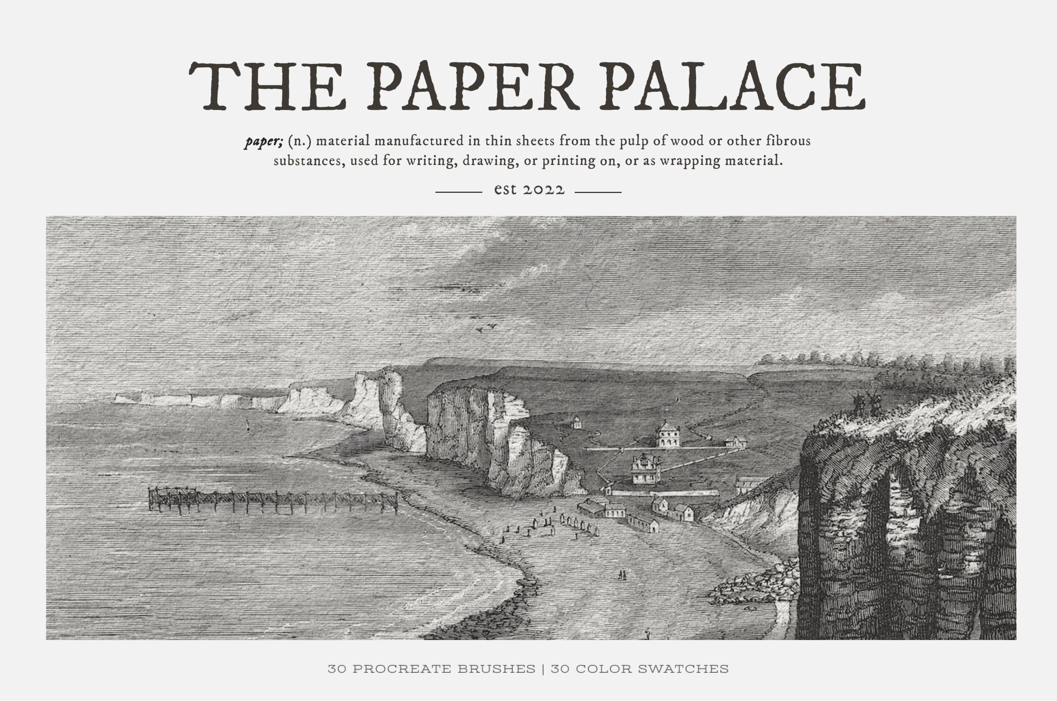 The Paper Palace Procreate Brushes