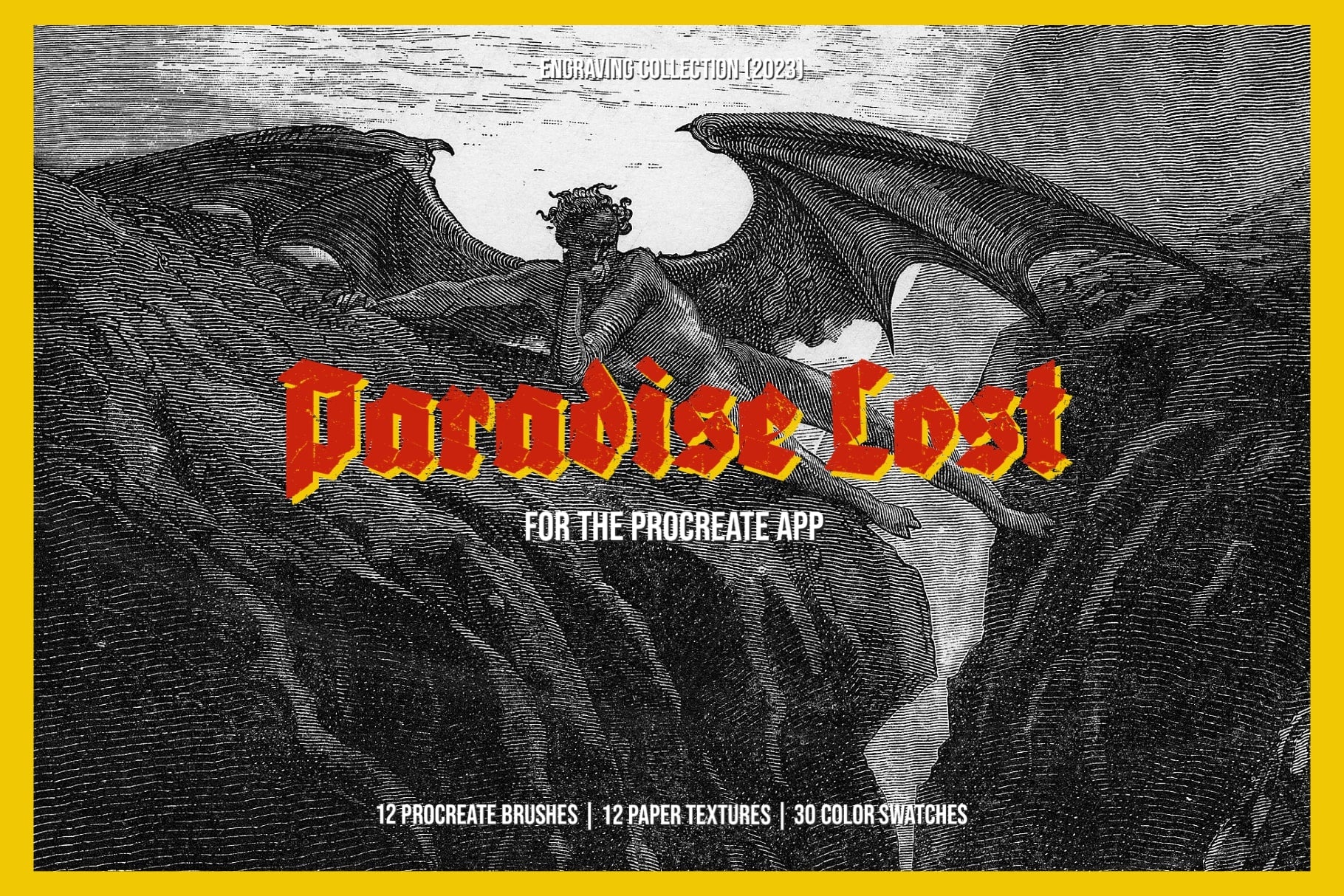 The Paradise Lost Procreate Kit