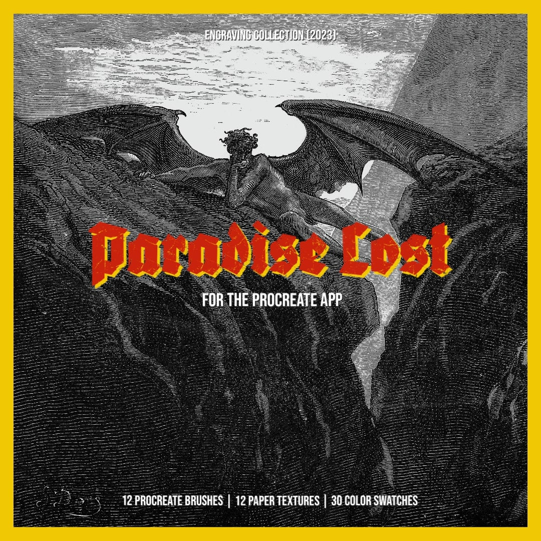 The Paradise Lost Procreate Kit