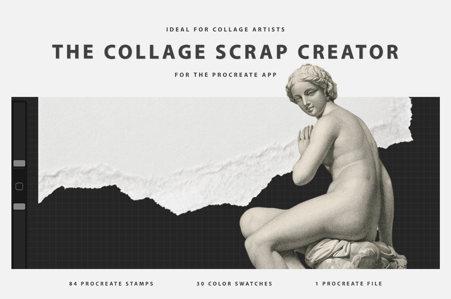 The Procreate Collage Scrap Creator