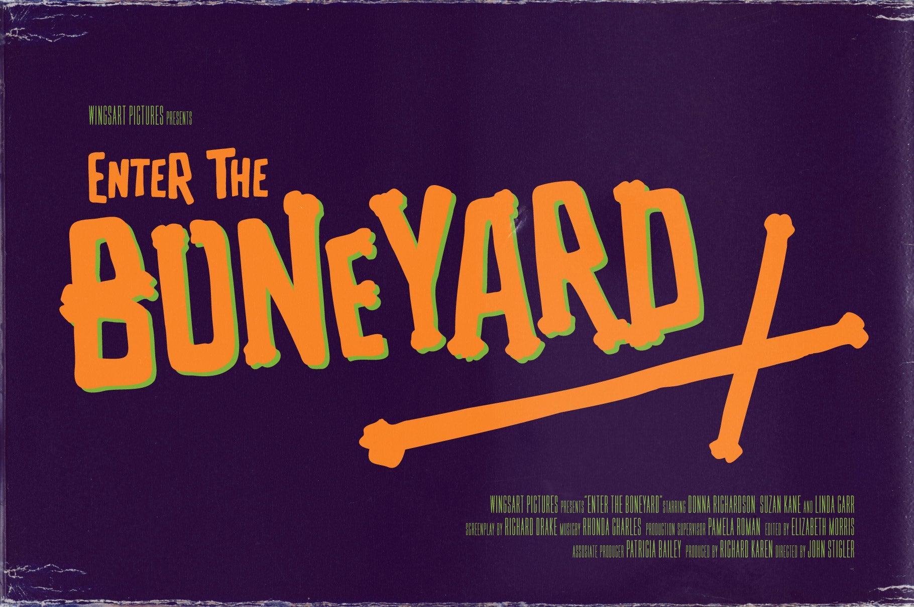 Them Bones: A Spooky Novelty Font