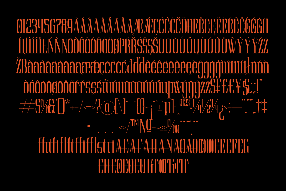 Theome - Serif Display Font by Mooneseye Type, preview 5
