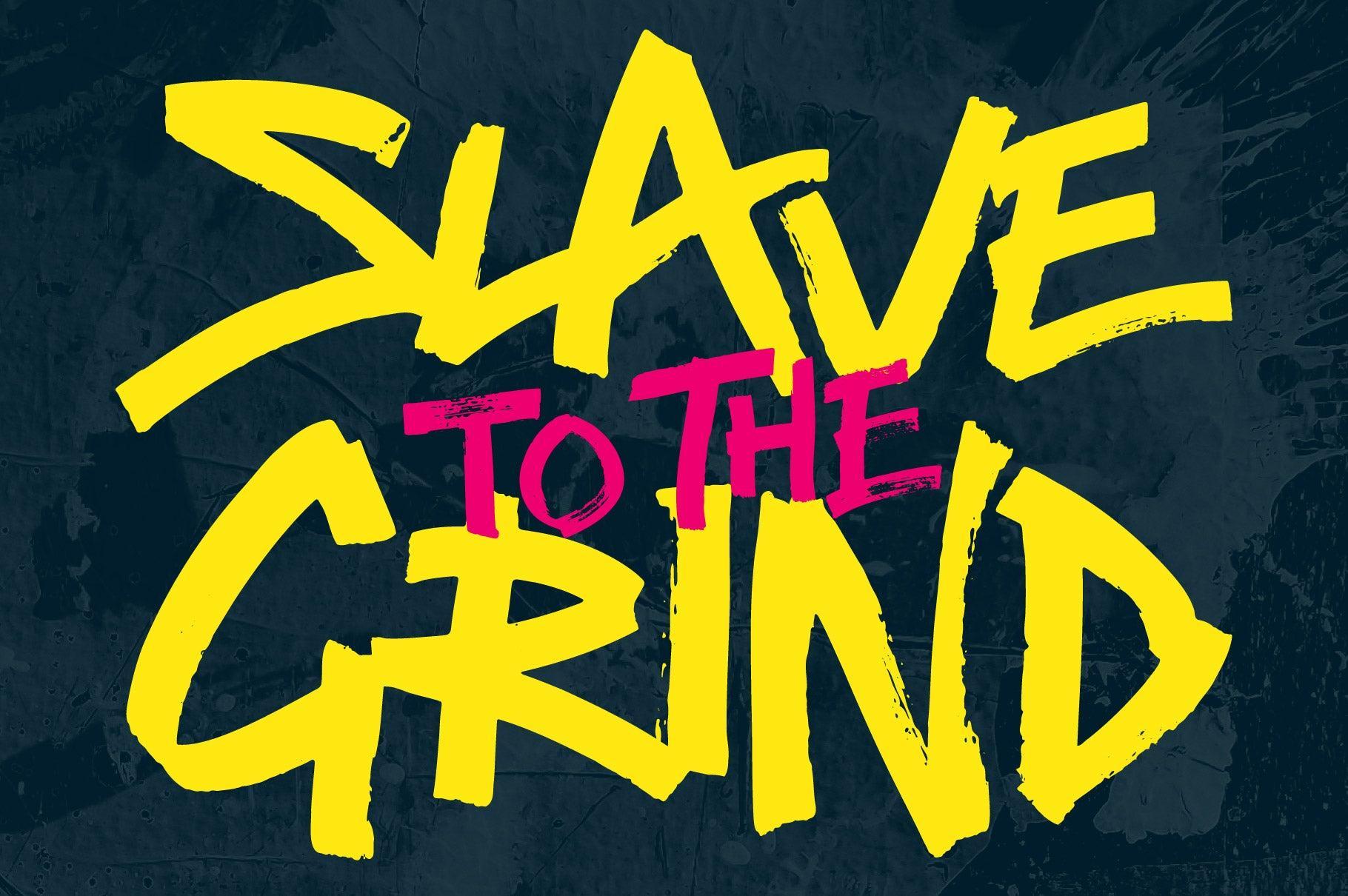 Thrash Punks: Chunky Marker Font