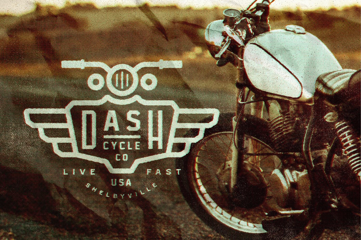 Time-Worn Print Effect